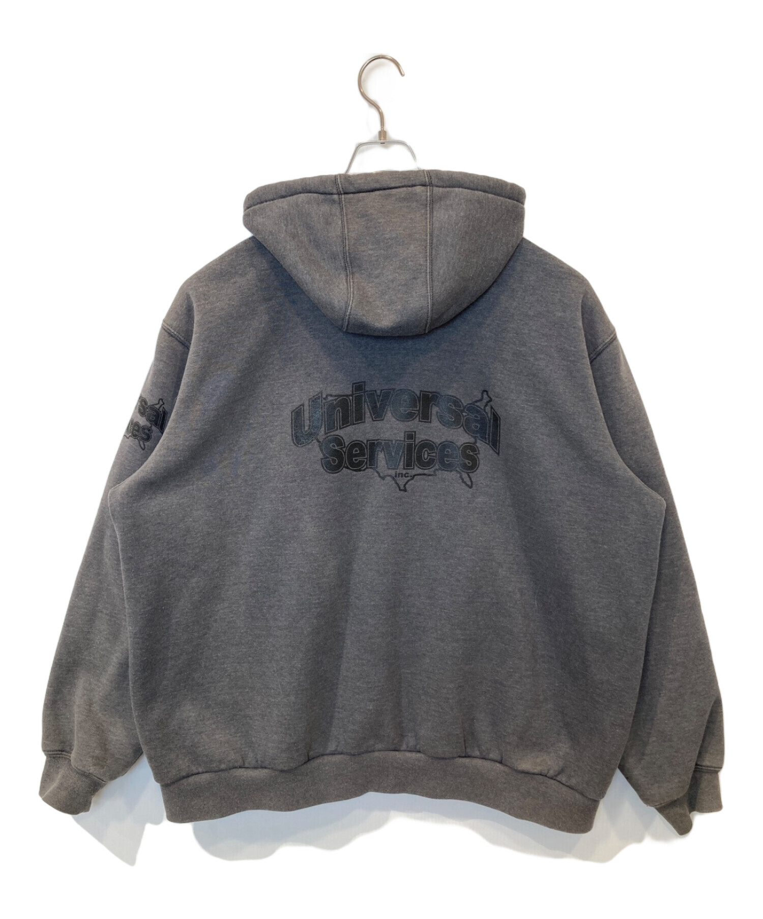 CarHartt (カーハート) サーマルスウェットジップパーカー グレー サイズ:XL