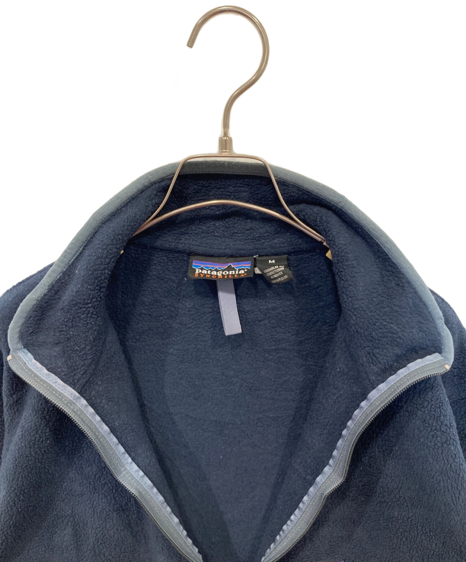 中古・古着通販】Patagonia SYNCHILLA (パタゴニア シンチラ) ハーフジップ フリース ジャケット ネイビー  サイズ:M｜ブランド・古着通販 トレファク公式【TREFAC FASHION】スマホサイト