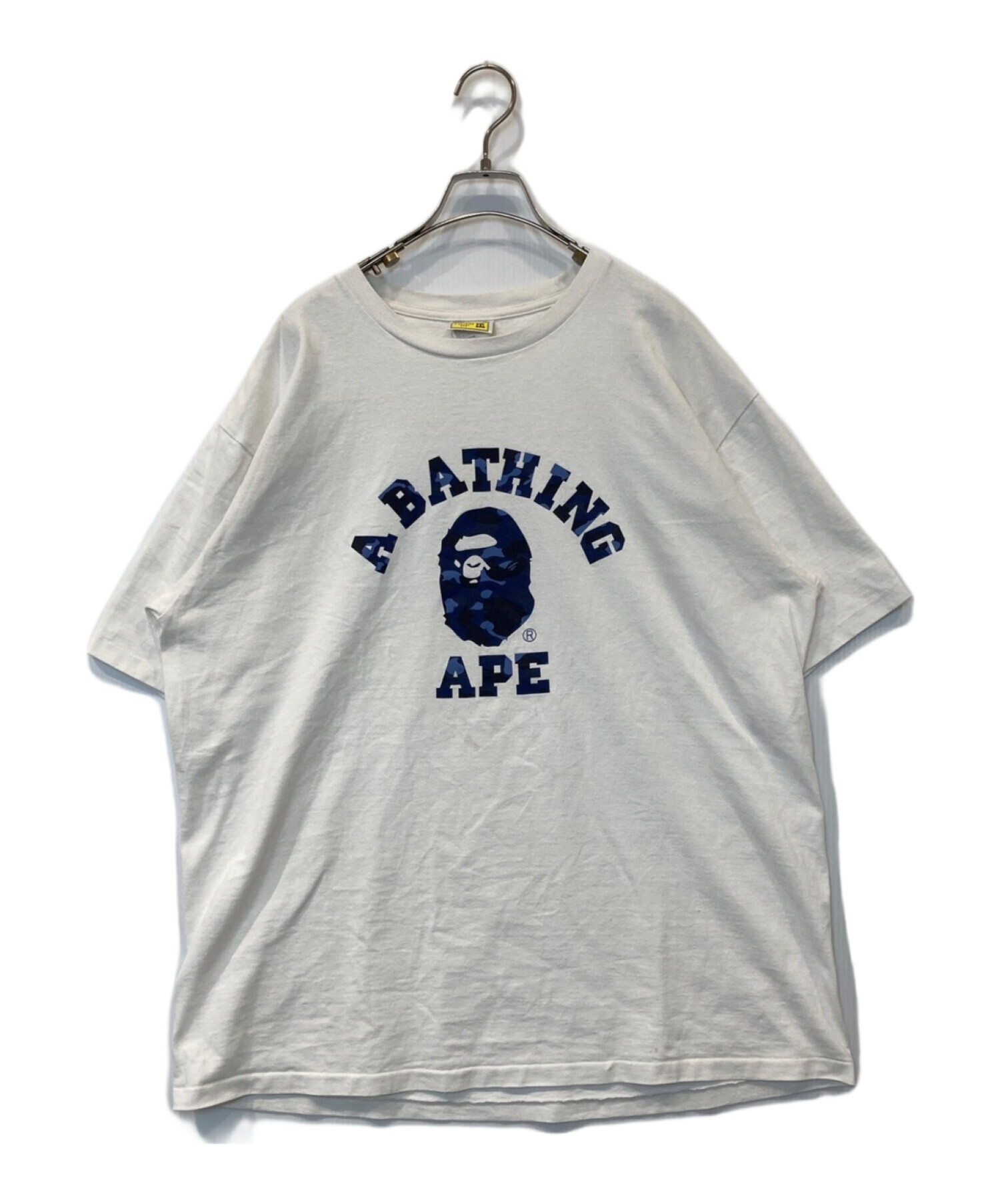 中古・古着通販】A BATHING APE (アベイシングエイプ) Tシャツ ホワイト サイズ:2XL｜ブランド・古着通販  トレファク公式【TREFAC FASHION】スマホサイト