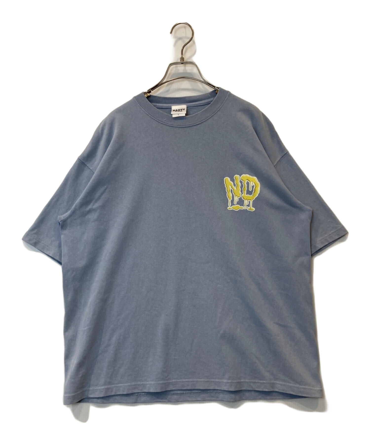 中古・古着通販】nastydog (ナスティードッグ) プリントTシャツ ブルー サイズ:L｜ブランド・古着通販 トレファク公式【TREFAC  FASHION】スマホサイト