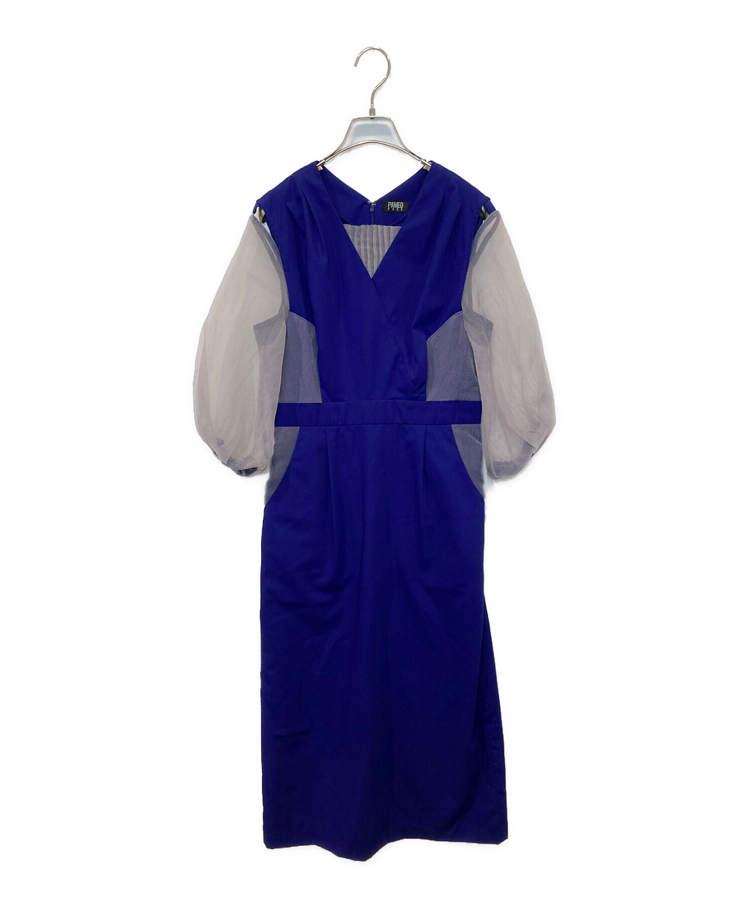 PAMEO POSE (パメオポーズ) Onyx Dress ブルー サイズ:S
