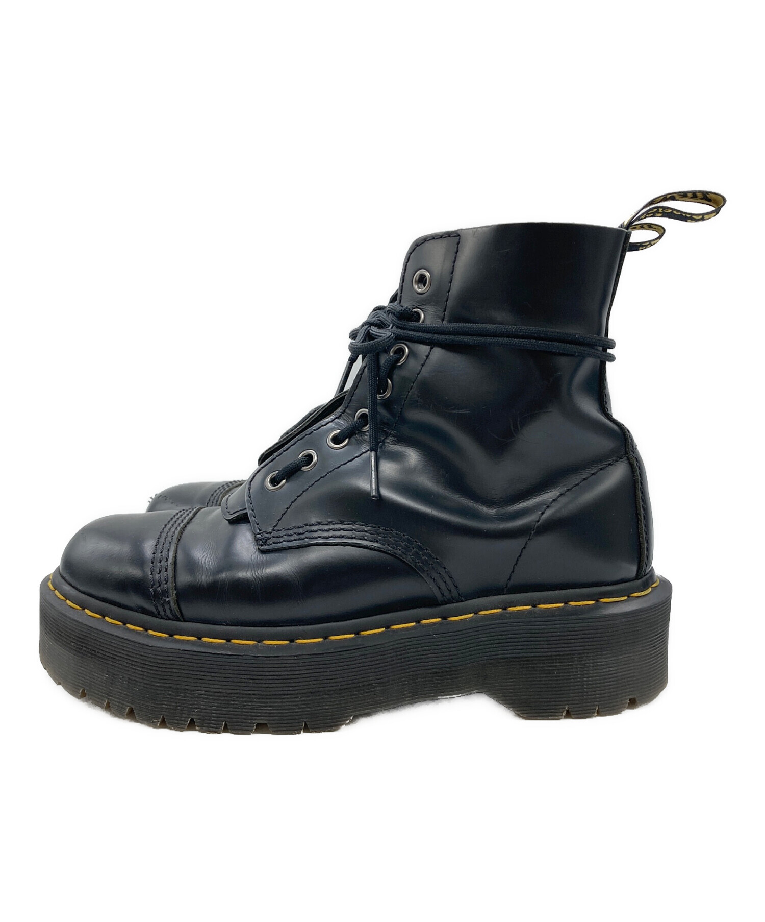 中古・古着通販】Dr.Martens (ドクターマーチン) SINCLAIR 8ホールブーツ ブラック サイズ:UK7｜ブランド・古着通販  トレファク公式【TREFAC FASHION】スマホサイト