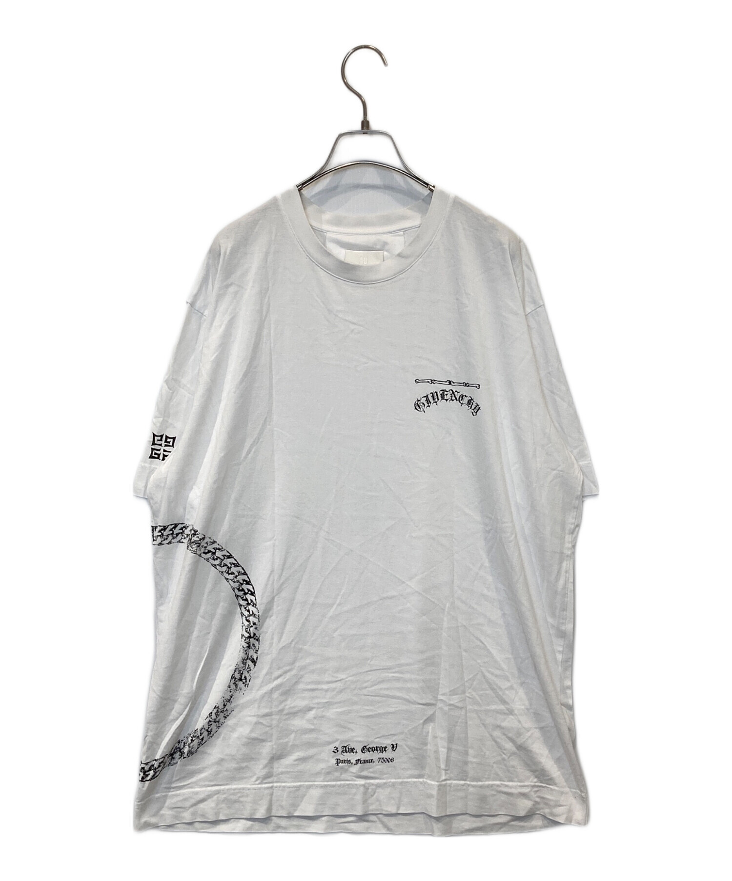 中古・古着通販】GIVENCHY (ジバンシィ) プリントカットソー ホワイト サイズ:3XL｜ブランド・古着通販 トレファク公式【TREFAC  FASHION】スマホサイト