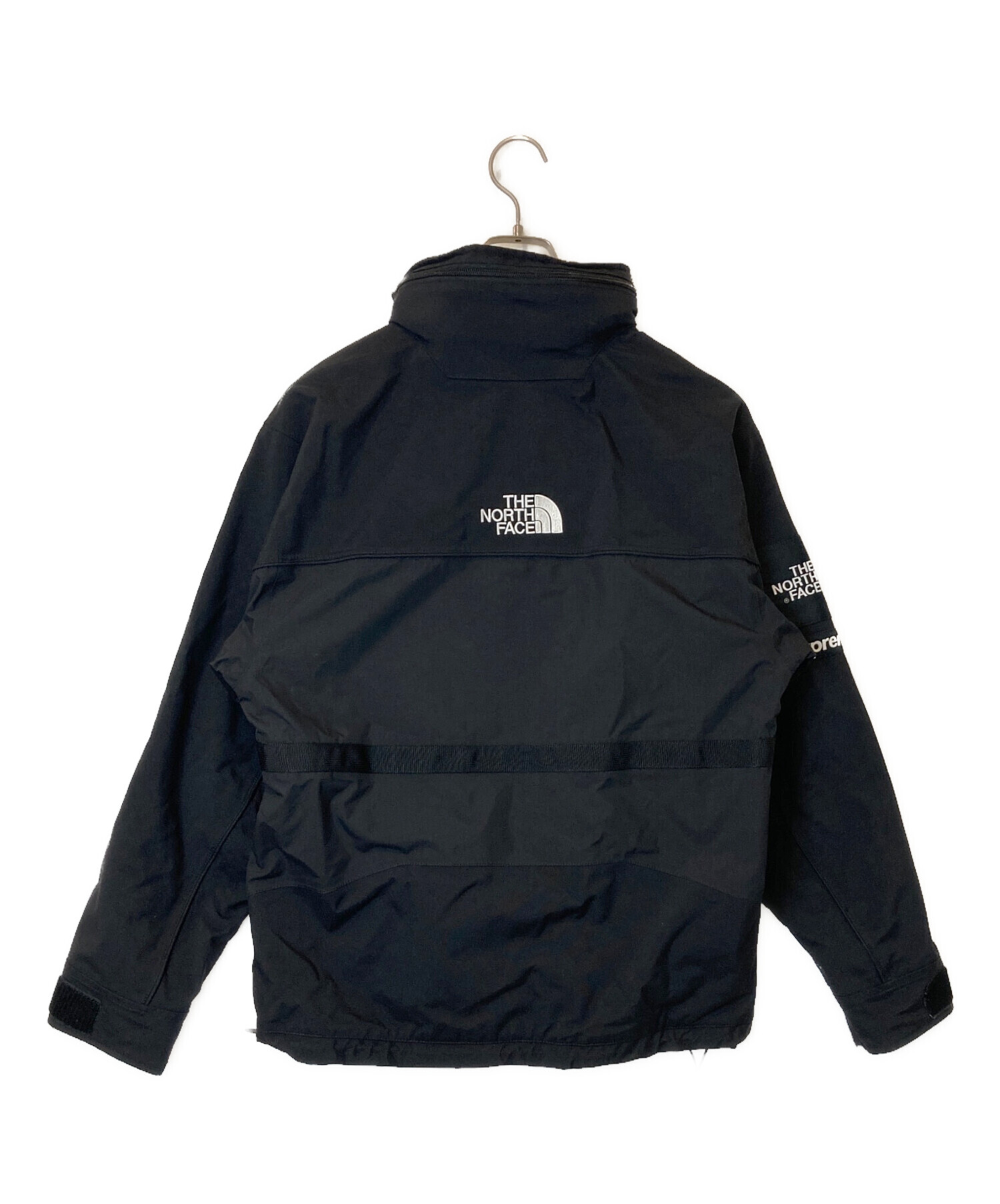 THE NORTH FACE (ザ ノース フェイス) SUPREME (シュプリーム) STEEP TECH RAIN SHELL HOODED  JACKET ブラック サイズ:S