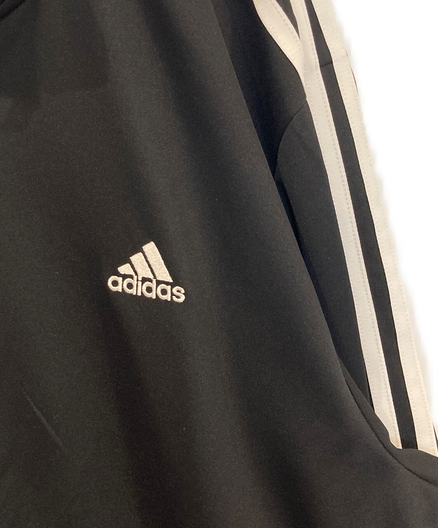 adidas (アディダス) トラックジャケット ブラック サイズ:2XL