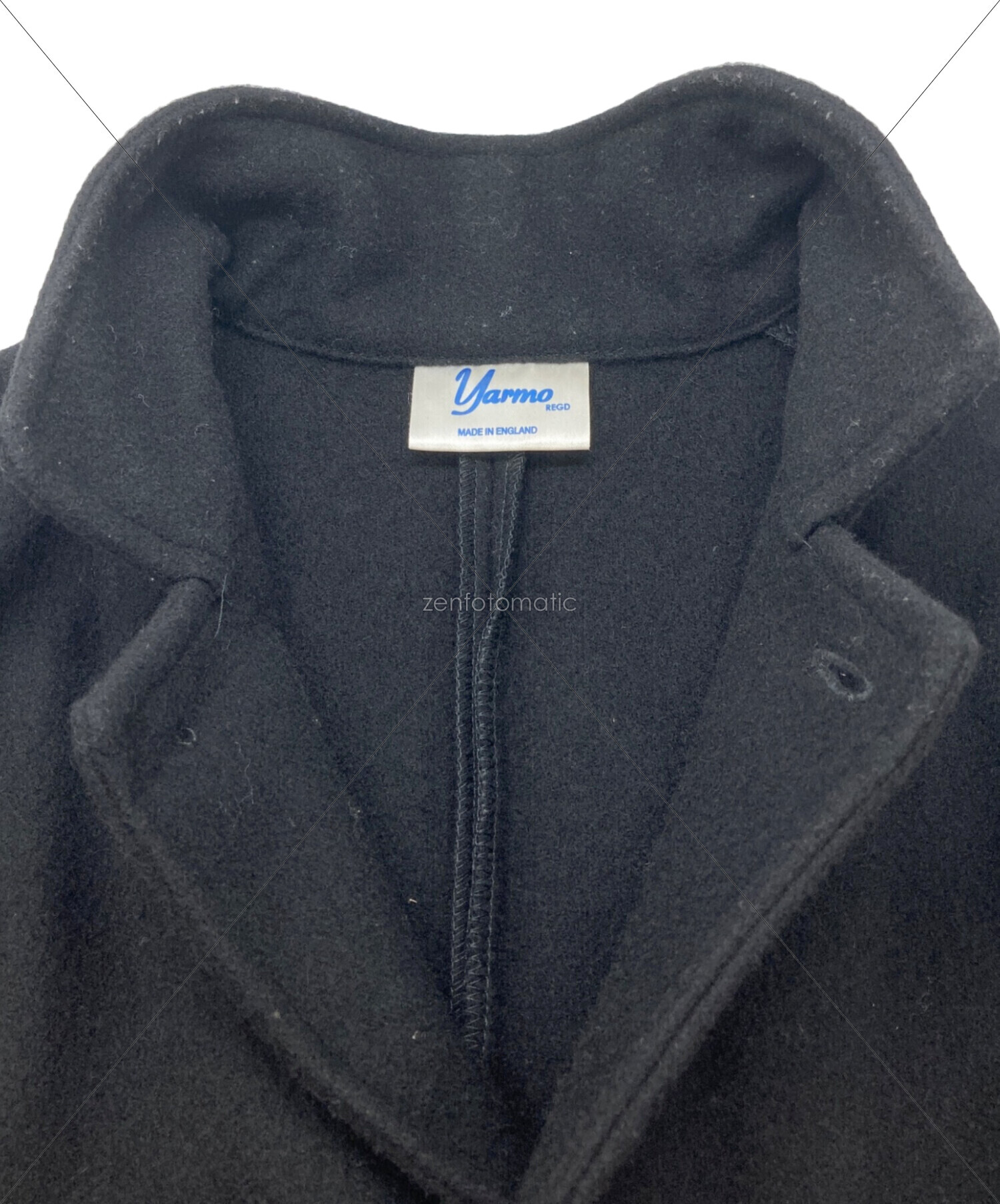 中古・古着通販】Yarmo (ヤーモ) SOPHNET. (ソフネット) WOOL MELTON LAB COAT ブラック  サイズ:FREE｜ブランド・古着通販 トレファク公式【TREFAC FASHION】スマホサイト