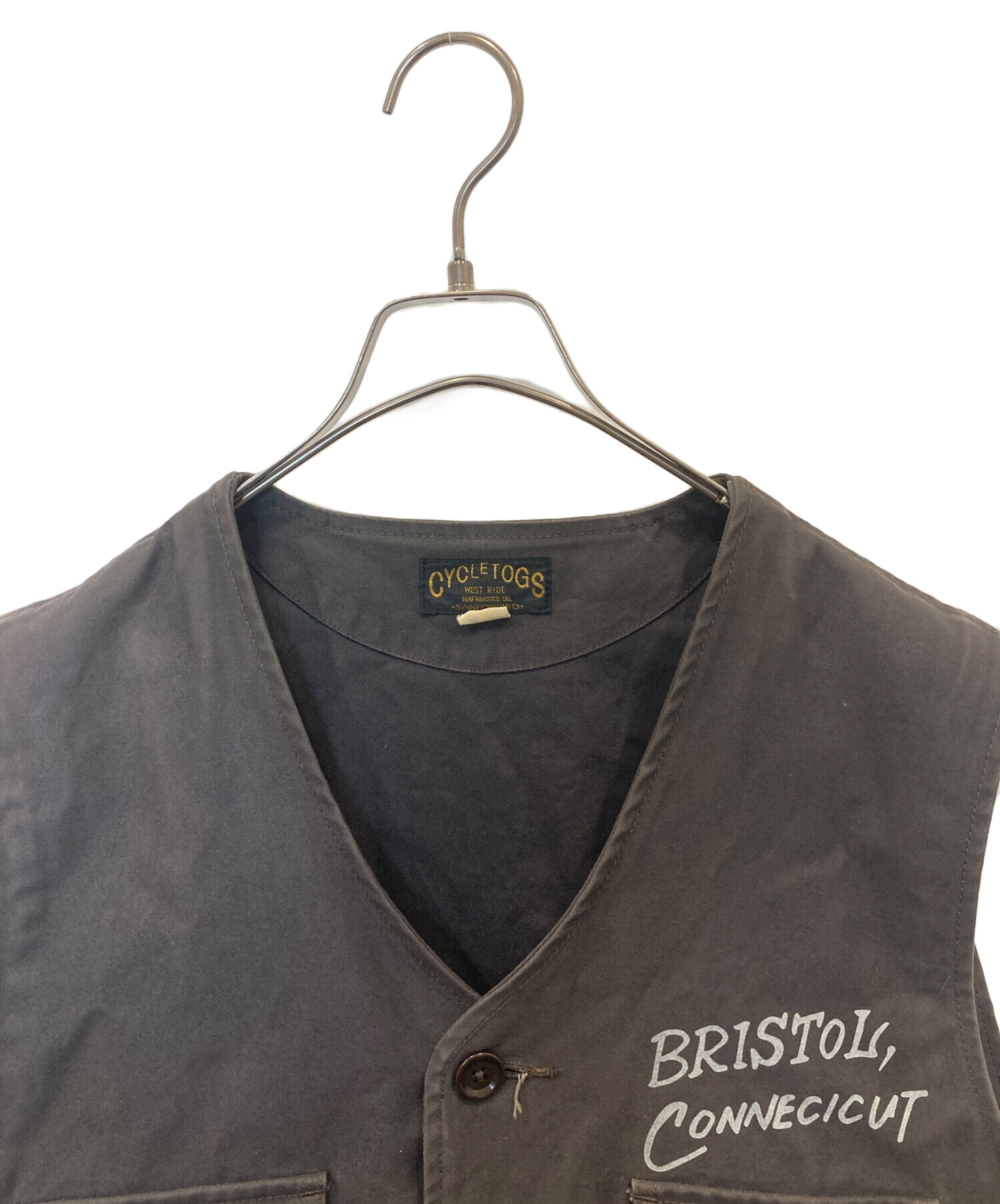 中古・古着通販】WEST RIDE (ウエストライド) FORT MORGAN VEST ブラック サイズ:44｜ブランド・古着通販  トレファク公式【TREFAC FASHION】スマホサイト