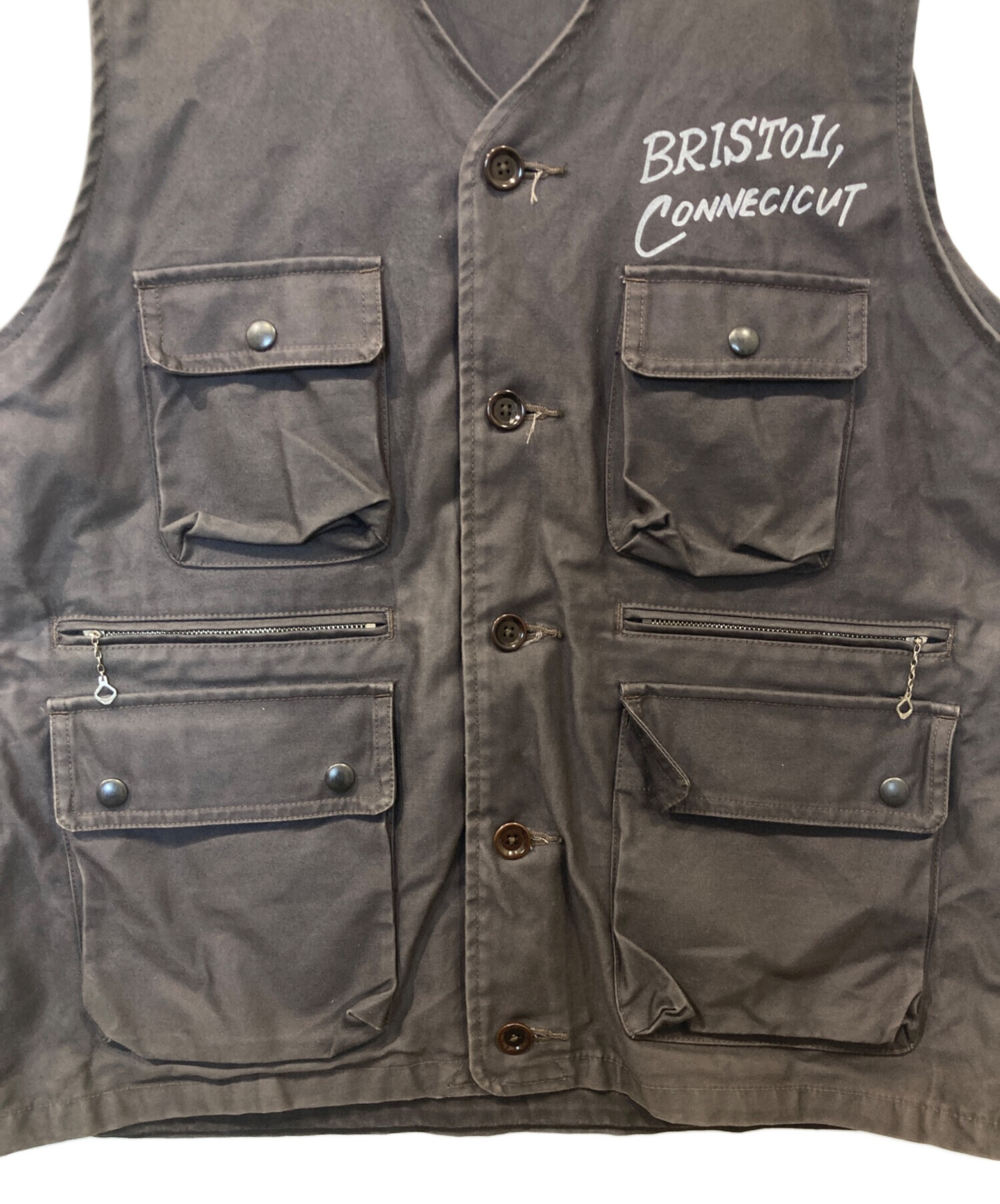 中古・古着通販】WEST RIDE (ウエストライド) FORT MORGAN VEST ブラック サイズ:44｜ブランド・古着通販  トレファク公式【TREFAC FASHION】スマホサイト