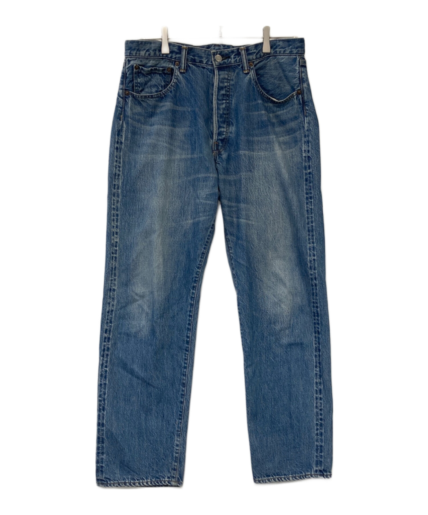 A.PRESSE (アプレッセ) Washed Denim Pants / ウォッシュドデニムパンツ 22AAP-04-10H インディゴ  サイズ:32/30