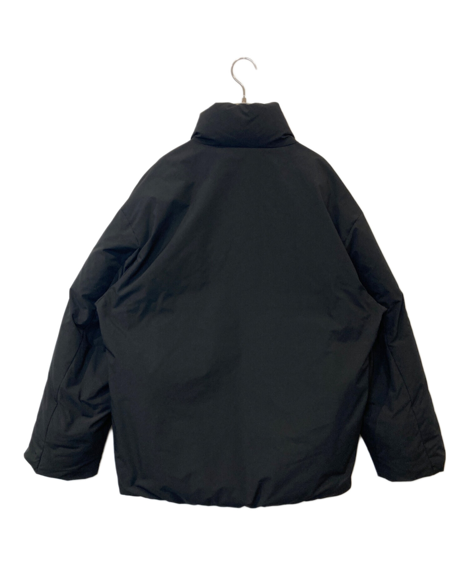 WYM LIDNM (ウィム バイ リドム) MINIMAL HEAT FIBER PADDED JACKET　jk459　ダウンジャケット ブラック  サイズ:M