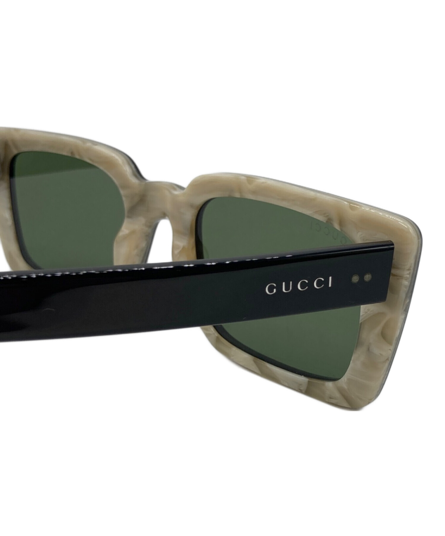 GUCCI (グッチ) スクエアサングラス アイウェア　GG0539S 005 ブラック サイズ:SIZE 52□23-155