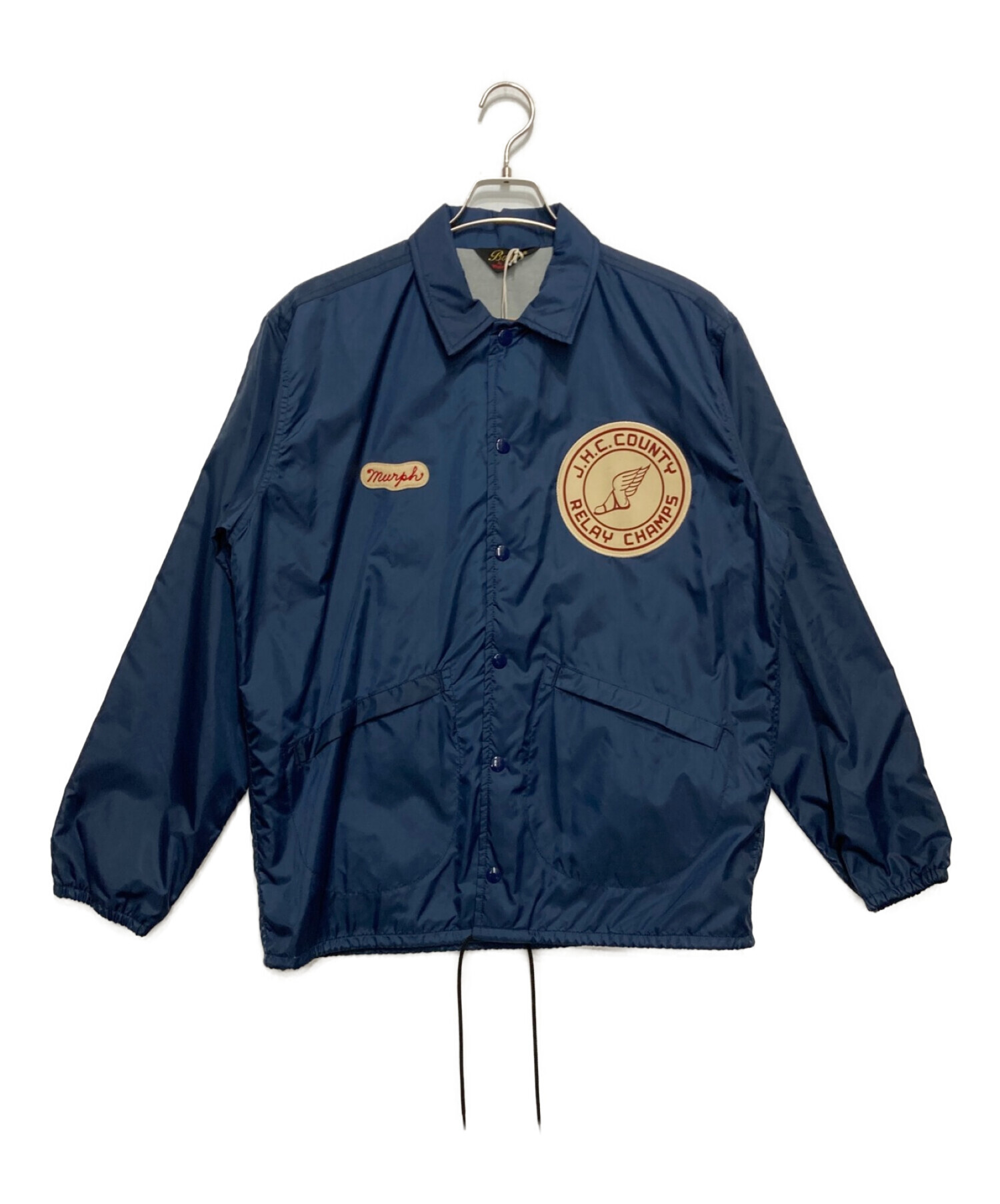 WAREHOUSE (ウエアハウス) COACH JACKET MORRIS HILLS ネイビー サイズ:Ⅿ