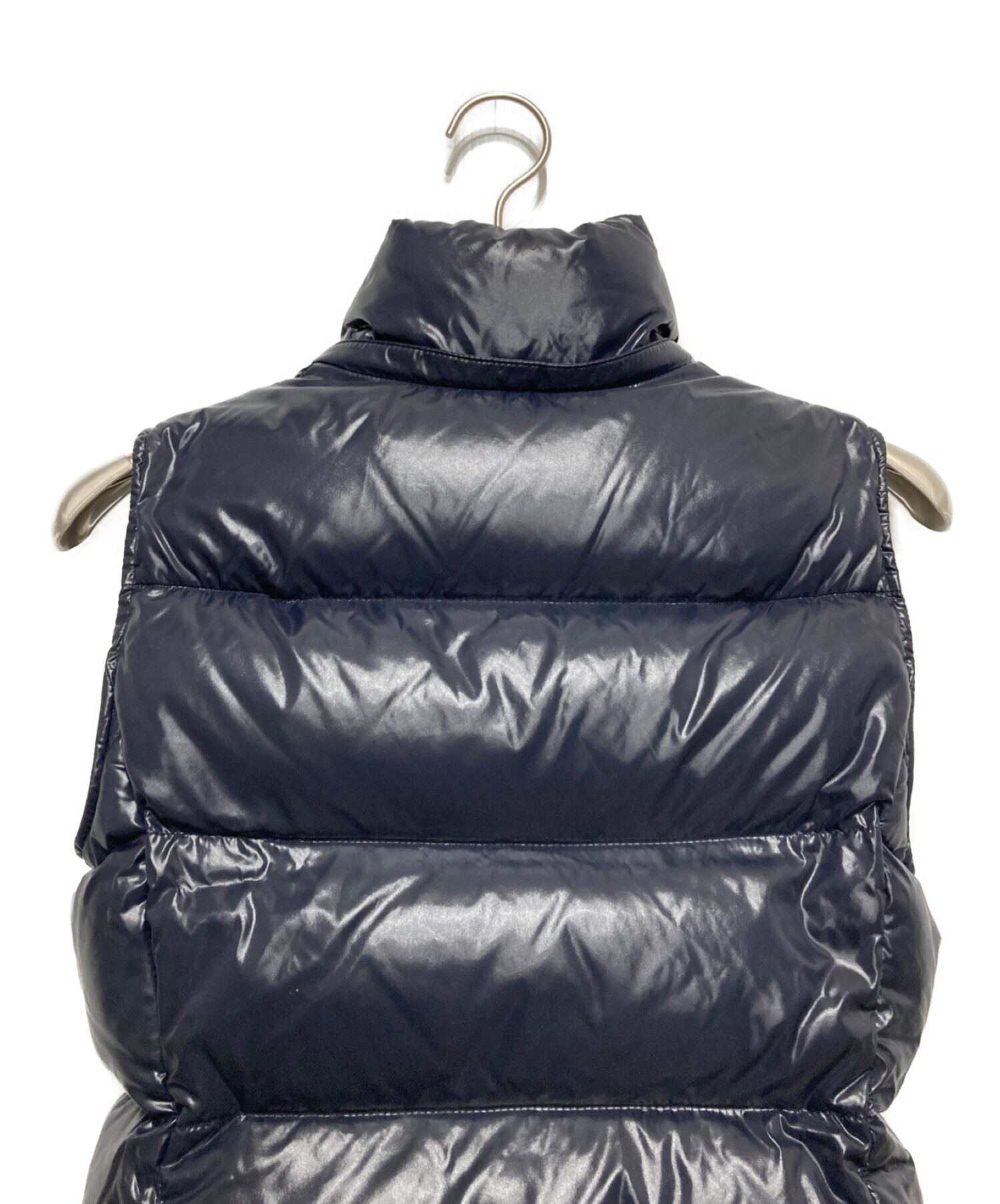 中古・古着通販】MONCLER (モンクレール) ダウンベスト ネイビー