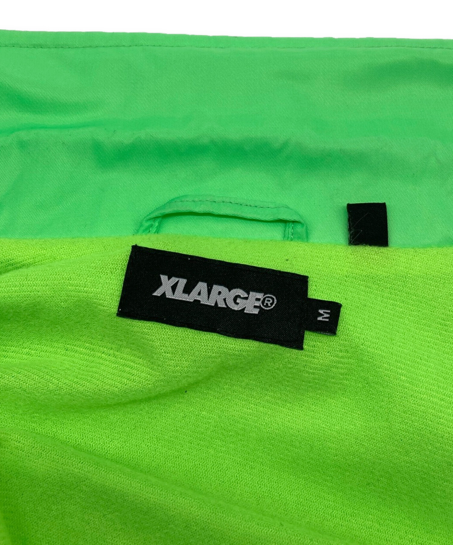 X-LARGE (エクストララージ) コーチジャケット グリーン サイズ:M