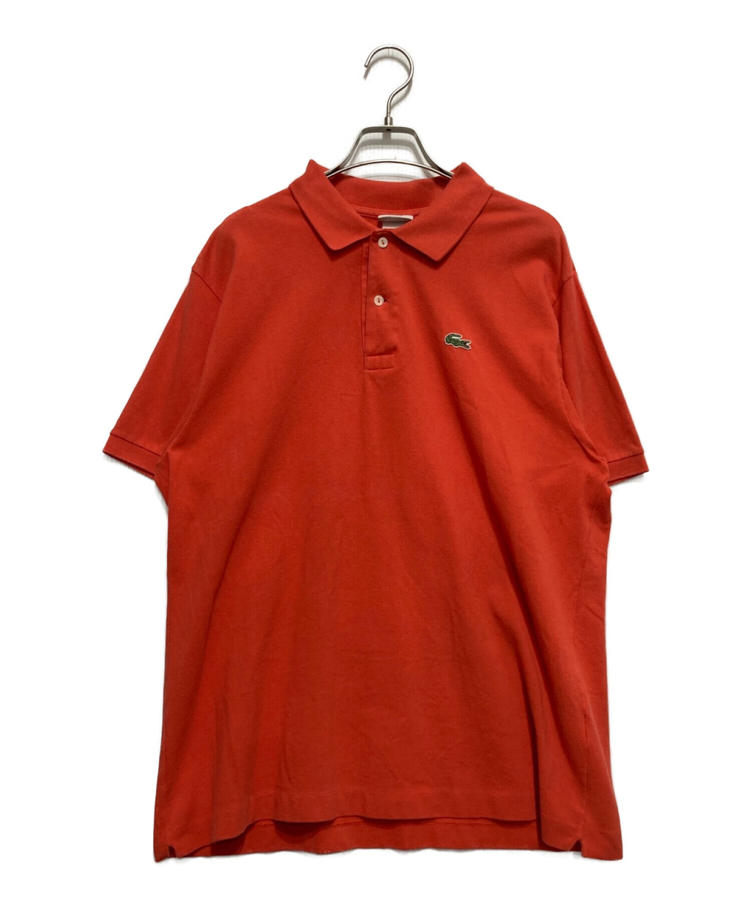 ラコステ ポロシャツ RED - ポロシャツ