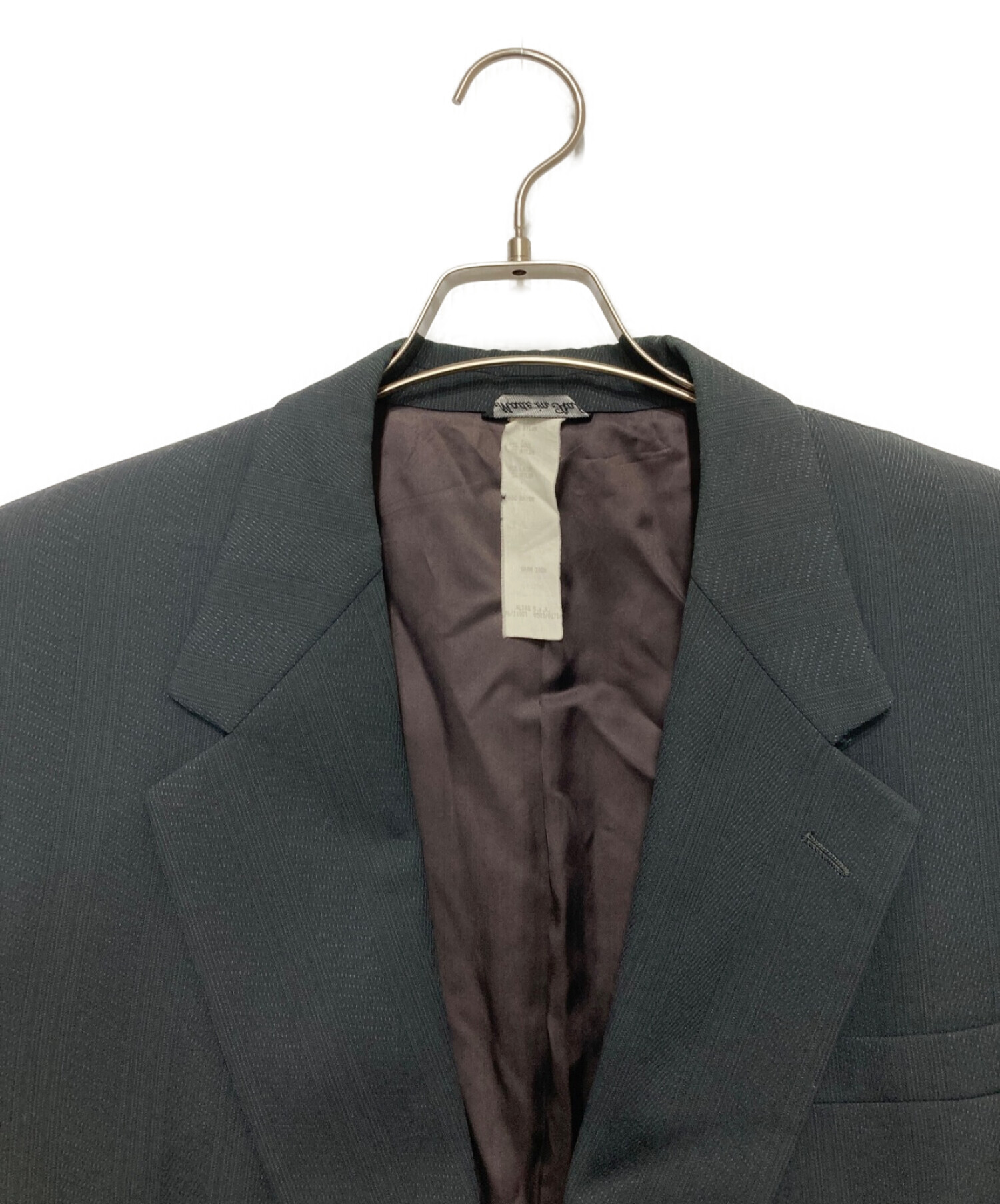 スカートスーツ極美品　ヴェルサーチ　セットアップ　メデューサシルバーボタン　スカートスーツ　M