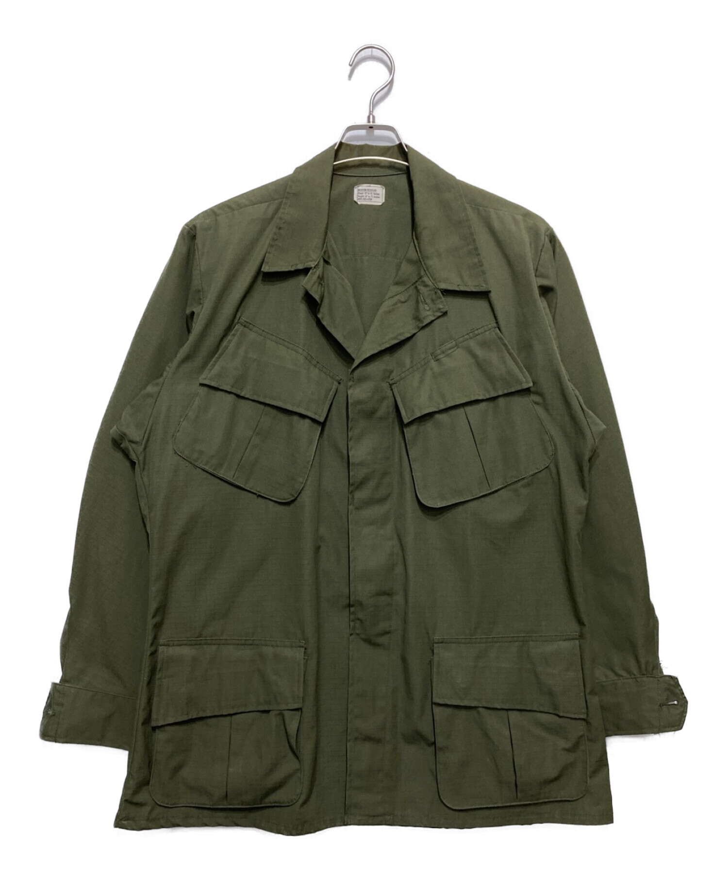 US ARMY (ユーエスアーミー) 68年製4th jungle fatigue jacket カーキ サイズ:MEDIUM-REGULAR