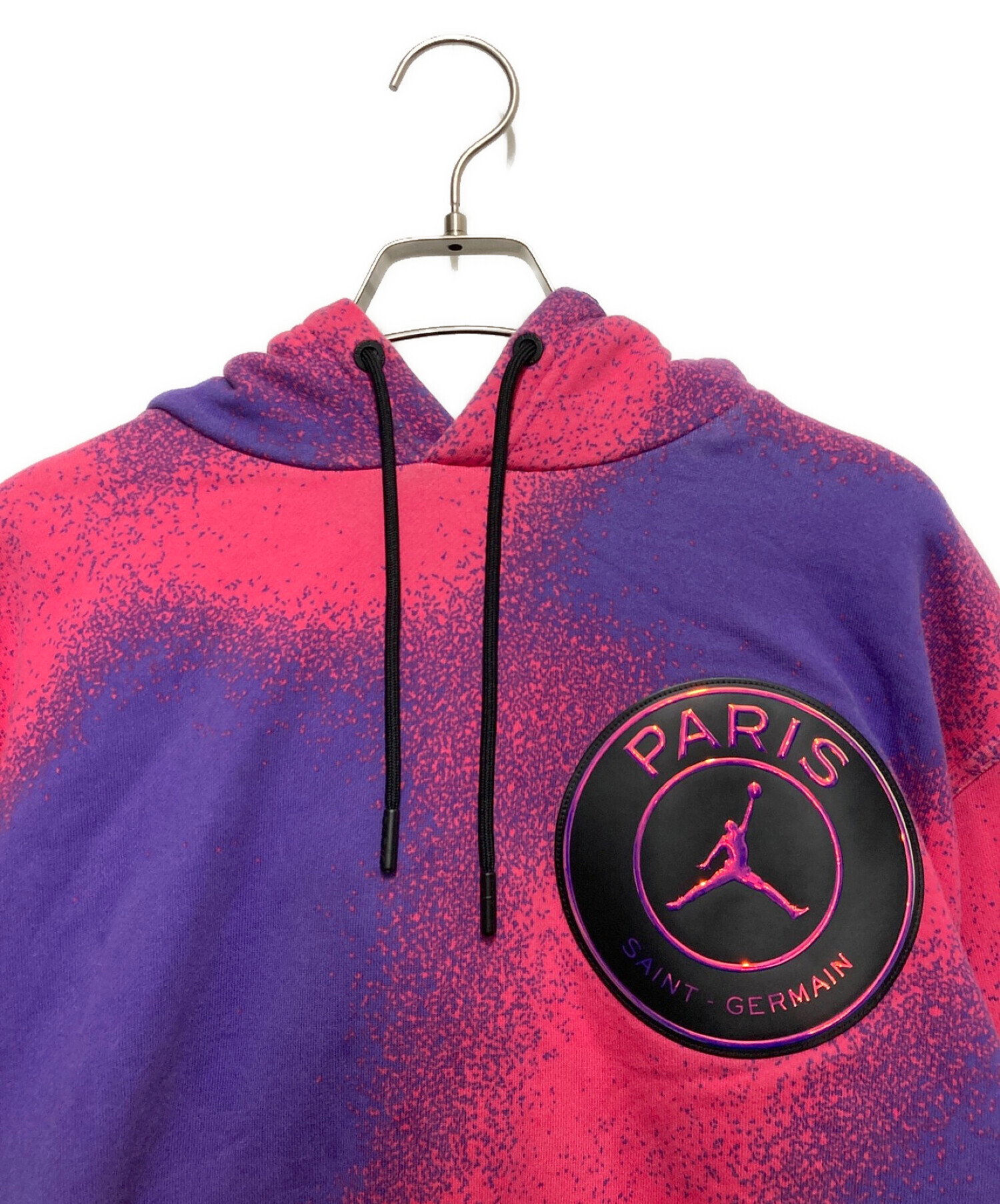 NIKE (ナイキ) JORDAN BRAND AS M J PSG AOP FLEECE PO ピンク サイズ:L