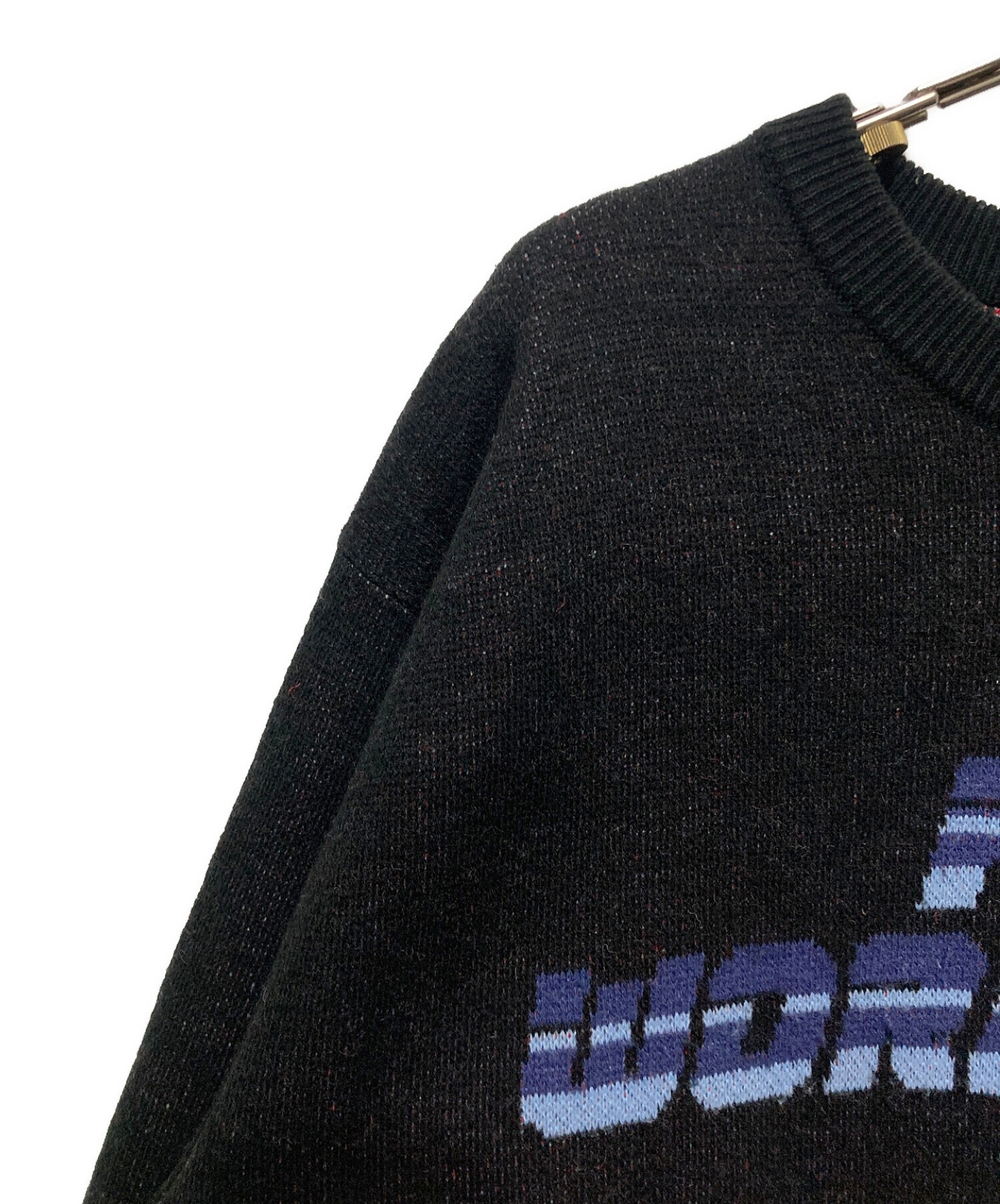 HUF (ハフ) GAME OVER SWEATER ブラック サイズ:XL