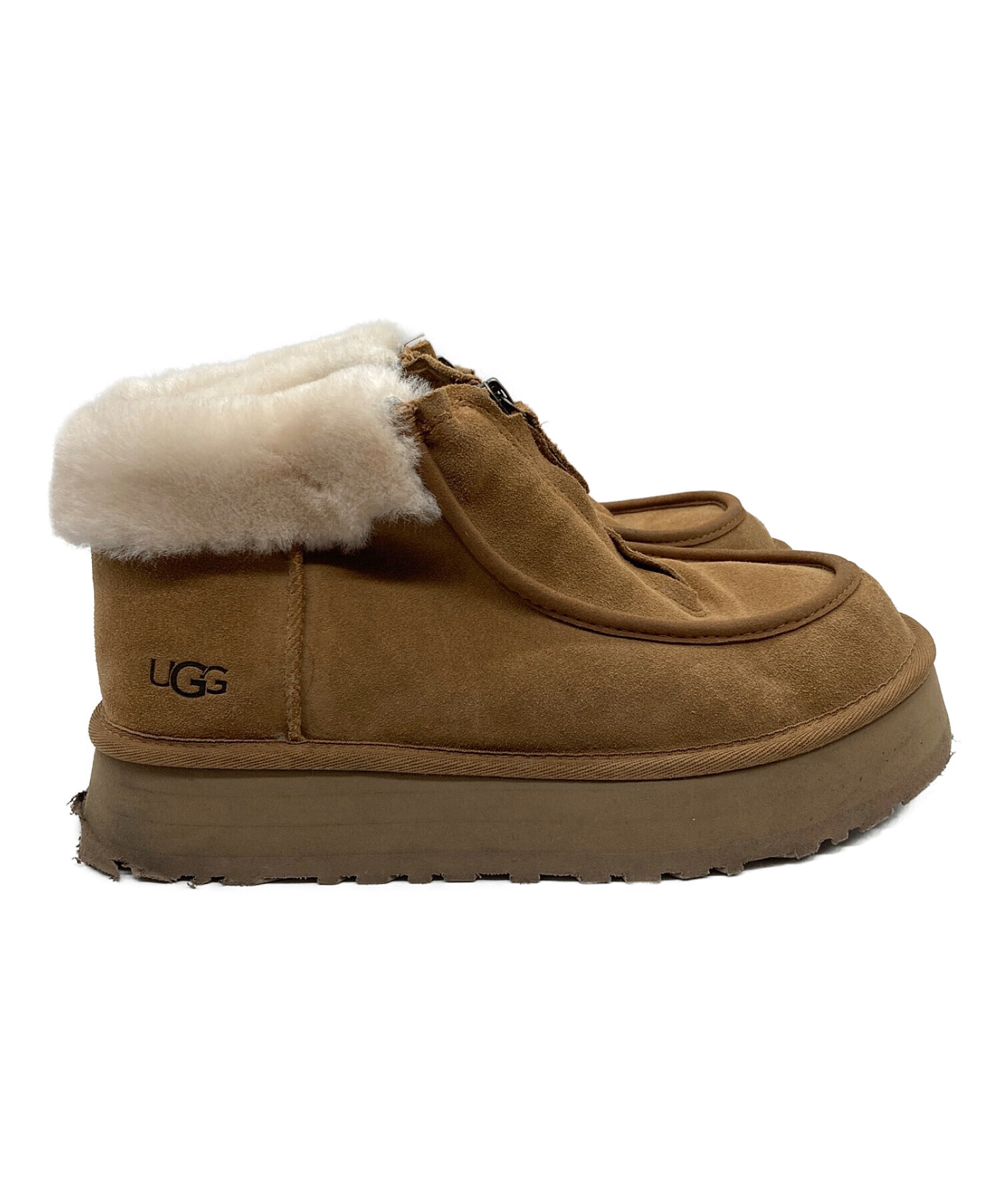 UGG (アグ) FUNKETTE BOOT　1122551 ベージュ サイズ:26㎝