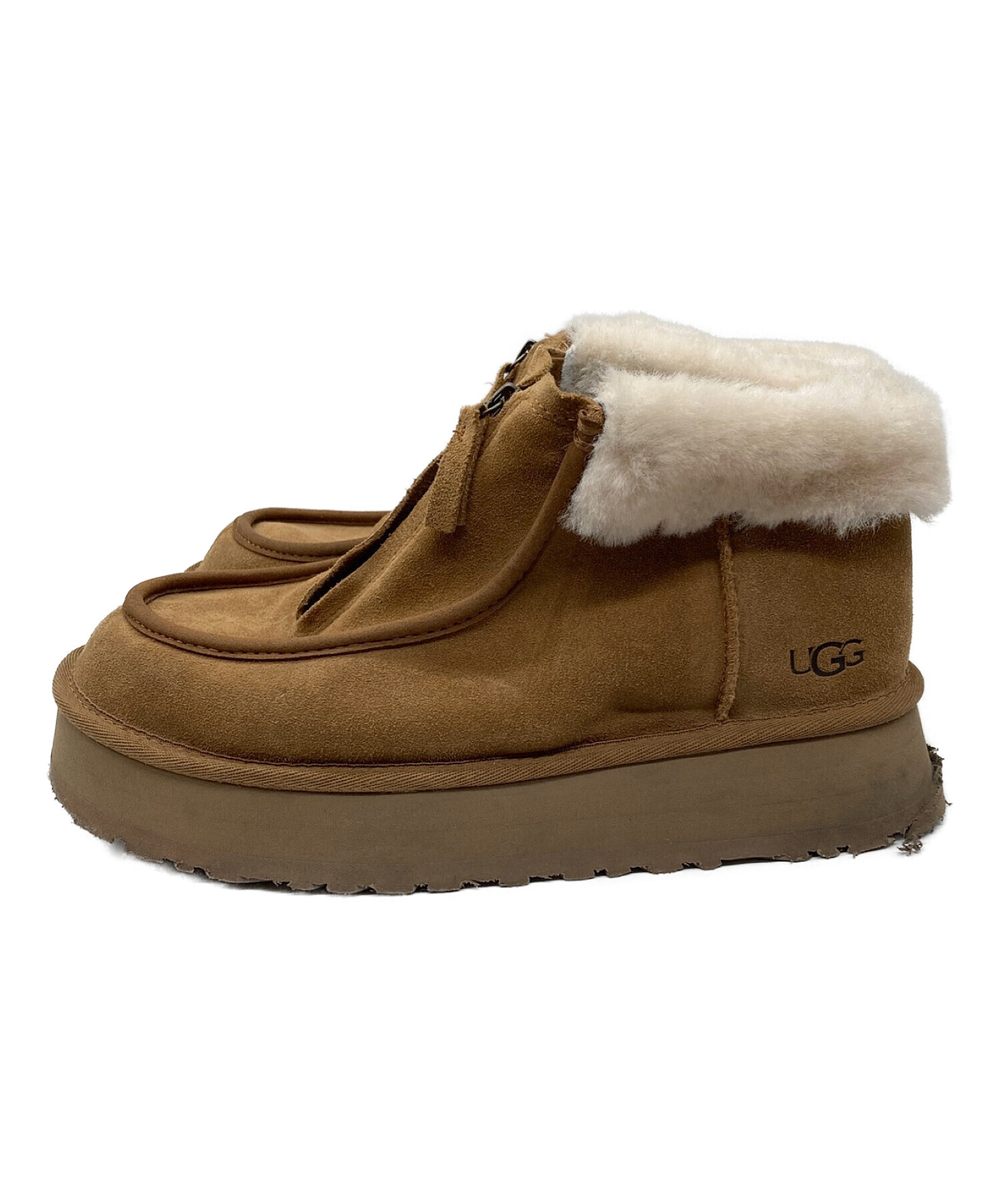 UGG (アグ) FUNKETTE BOOT　1122551 ベージュ サイズ:26㎝