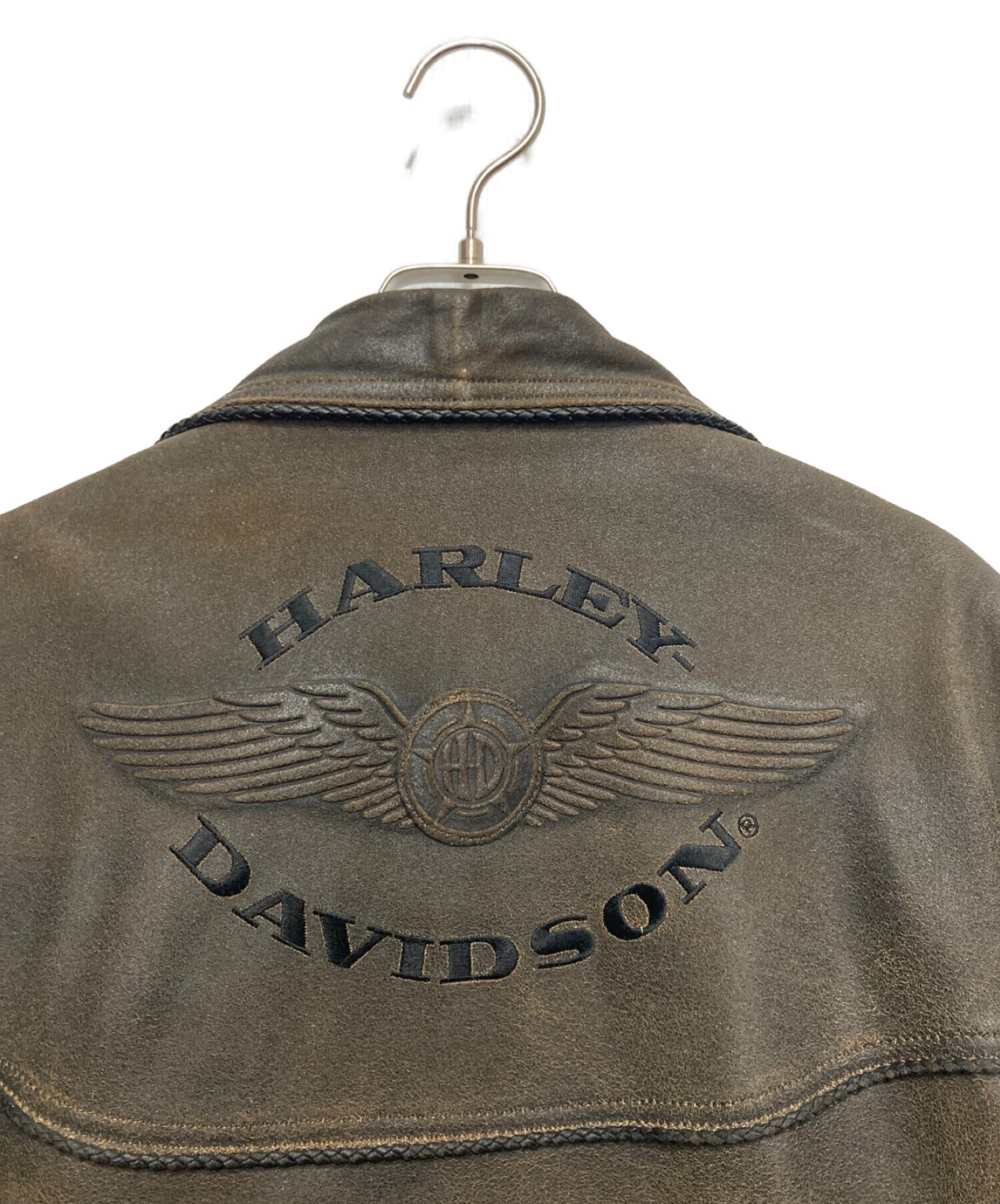 中古・古着通販】HARLEY-DAVIDSON (ハーレーダビッドソン) レザー