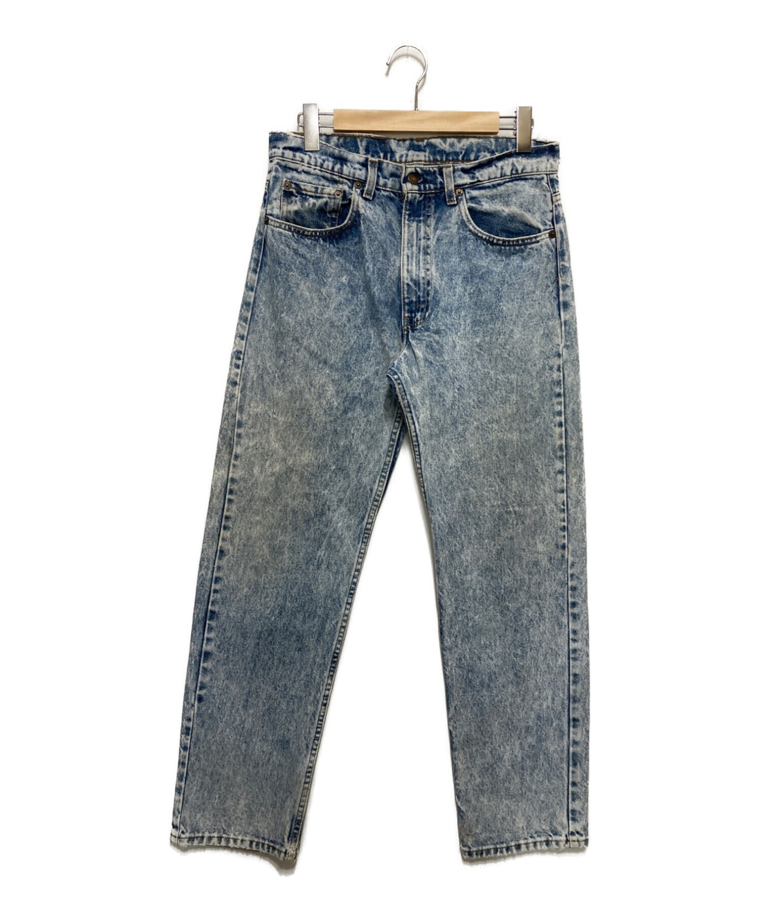 中古・古着通販】LEVI'S (リーバイス) ケミカルウォッシュデニムパンツ