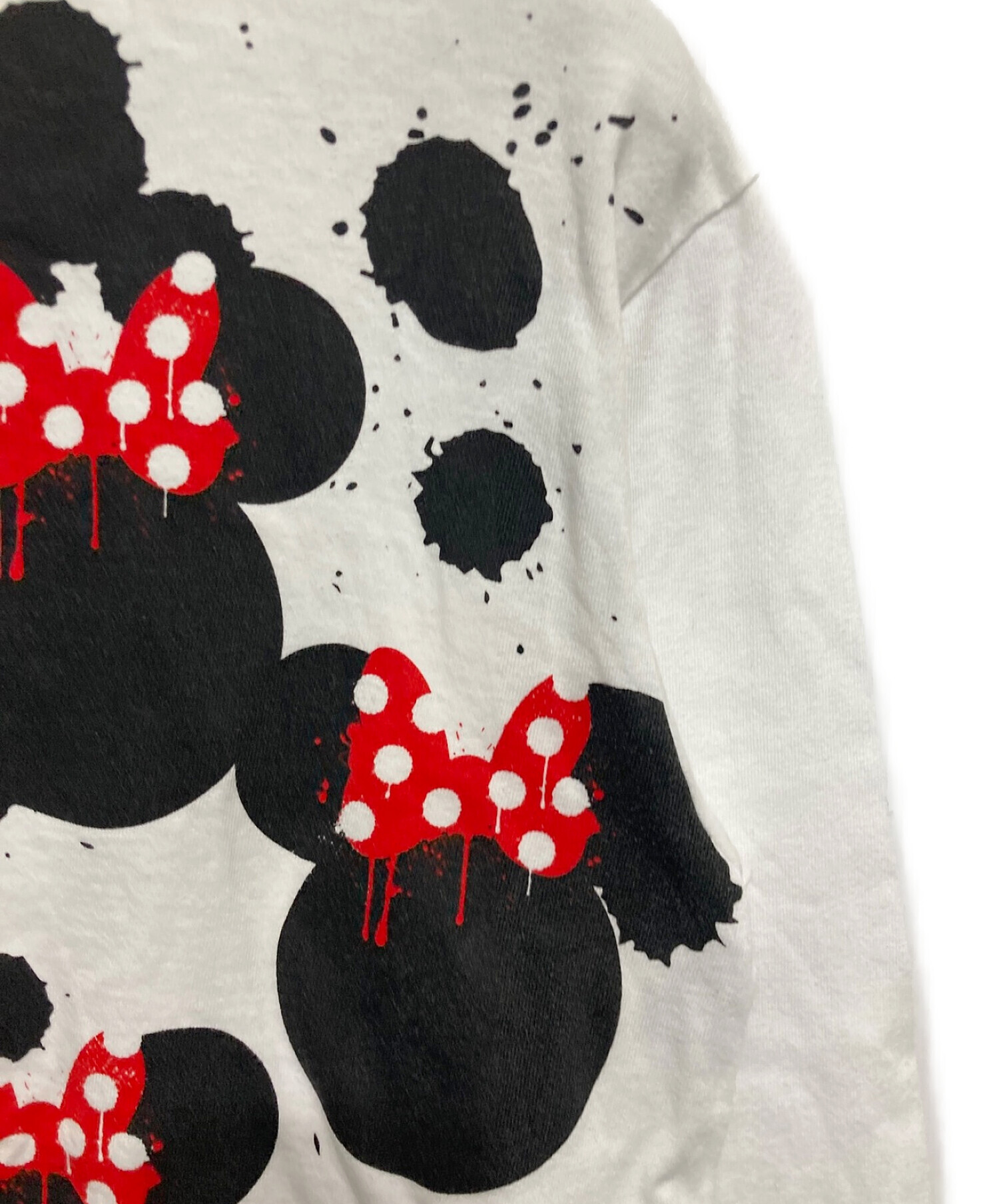 COMME des GARCONS BLACKMARKET (コムデギャルソンブラックマーケット) DISNEY (ディズニー) Disney  Punk Graphic ホワイト サイズ:S