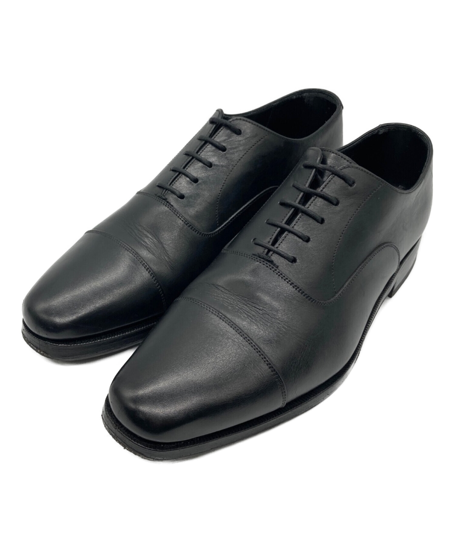 YANKO (ヤンコ) ストレートチップシューズ ブラック サイズ:SIZE 6.5