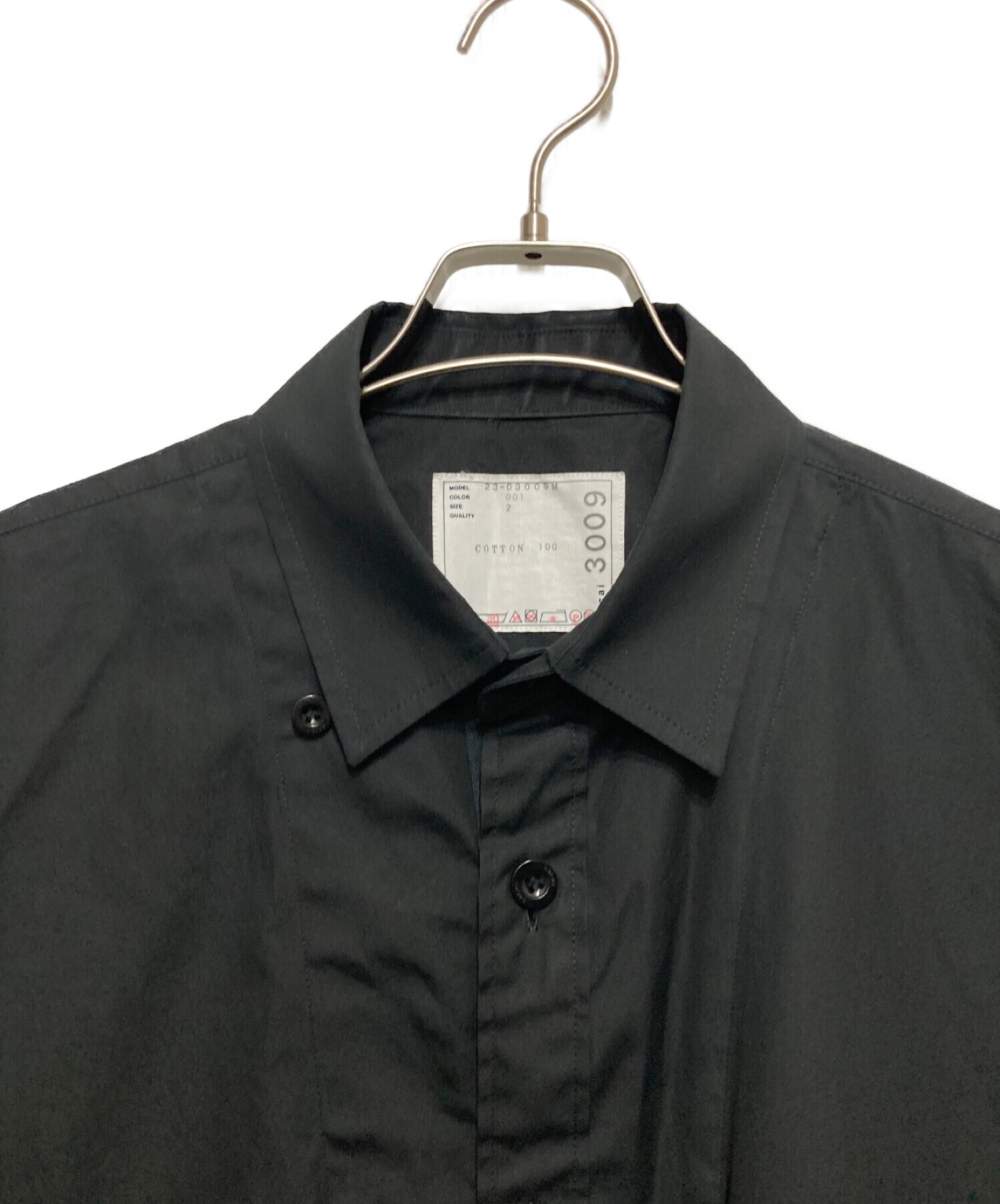サカイ Sacai <br>サイズ:1 SCM-034 コットンポケットTシャツ(グレー
