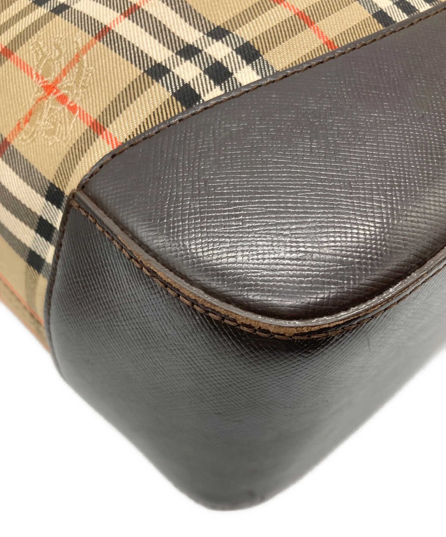 中古・古着通販】BURBERRY (バーバリー) トートバッグ ブラウン