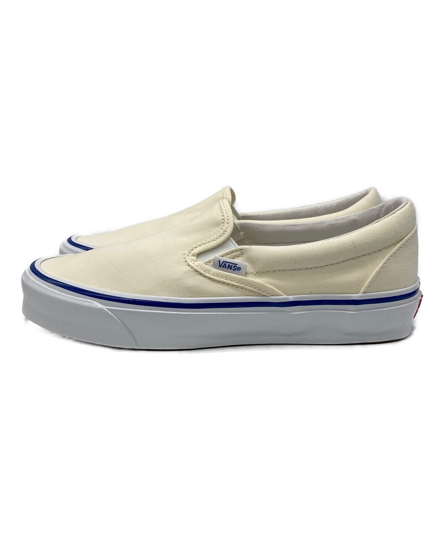 中古・古着通販】VANS (バンズ) ローカットスニーカー ホワイト サイズ