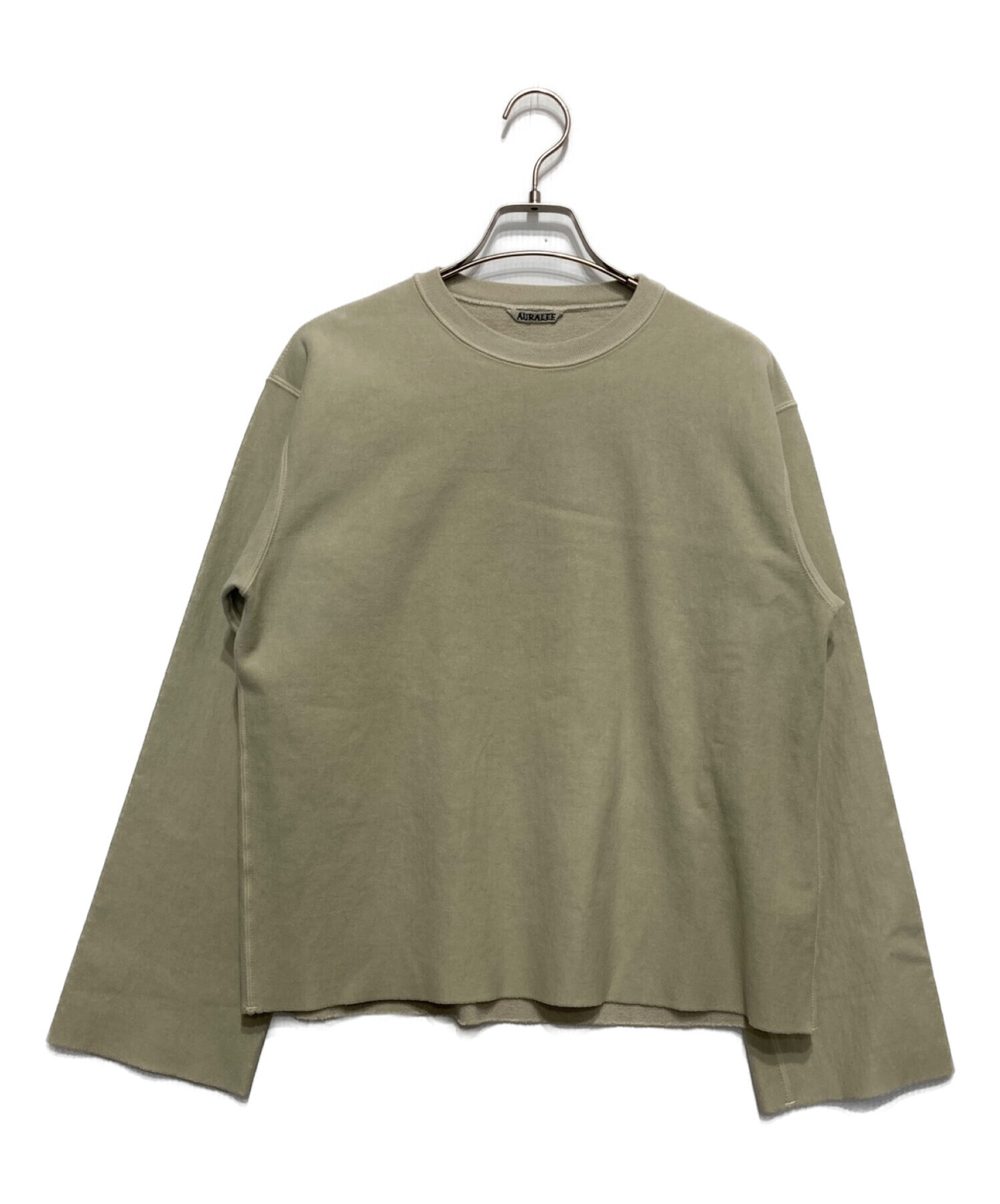 AURALEE SUPER MILLED SWEAT CUT-OFF P O