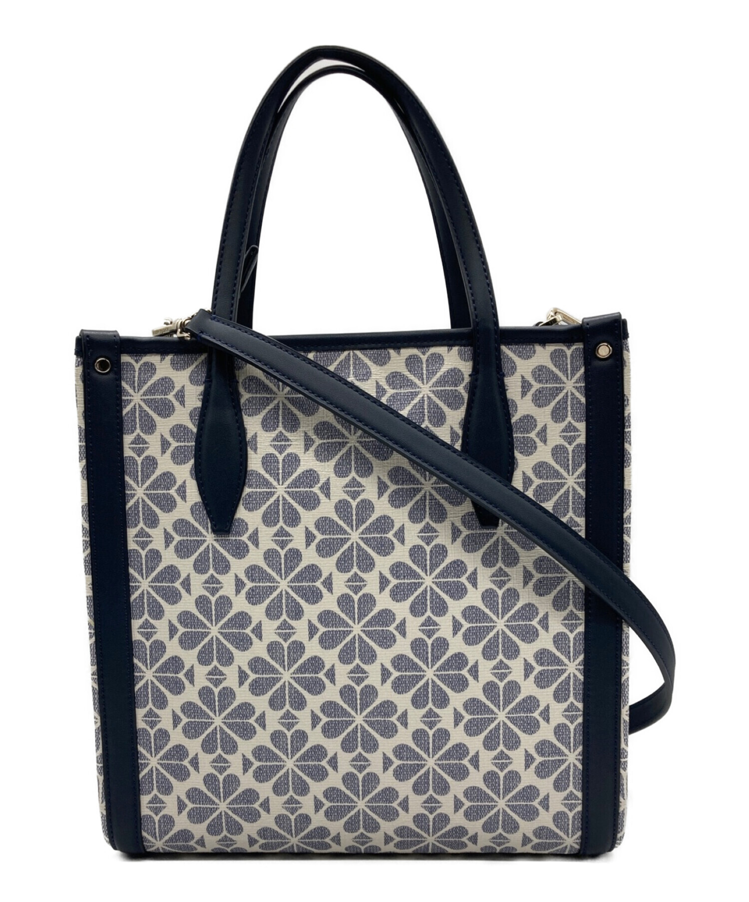 Spade flower coated canvas 2025 medium north south tote