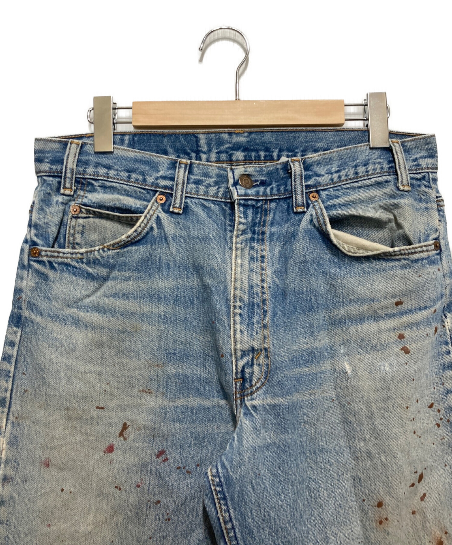 中古・古着通販】LEVI'S (リーバイス) ペンキ加工デニムパンツ