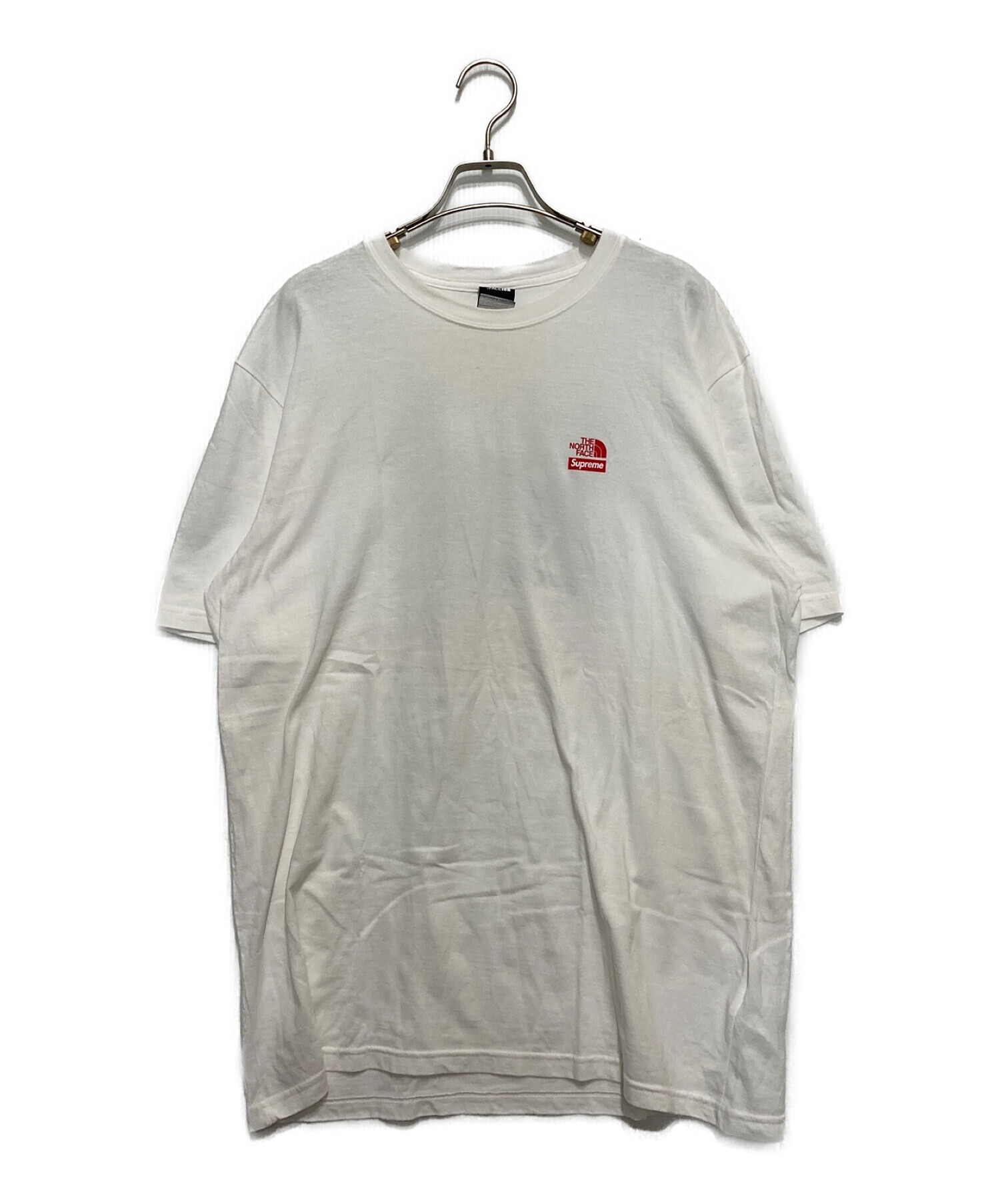 SUPREME (シュプリーム) THE NORTH FACE (ザ ノース フェイス) リバティープリントコラボTシャツ ホワイト サイズ:L