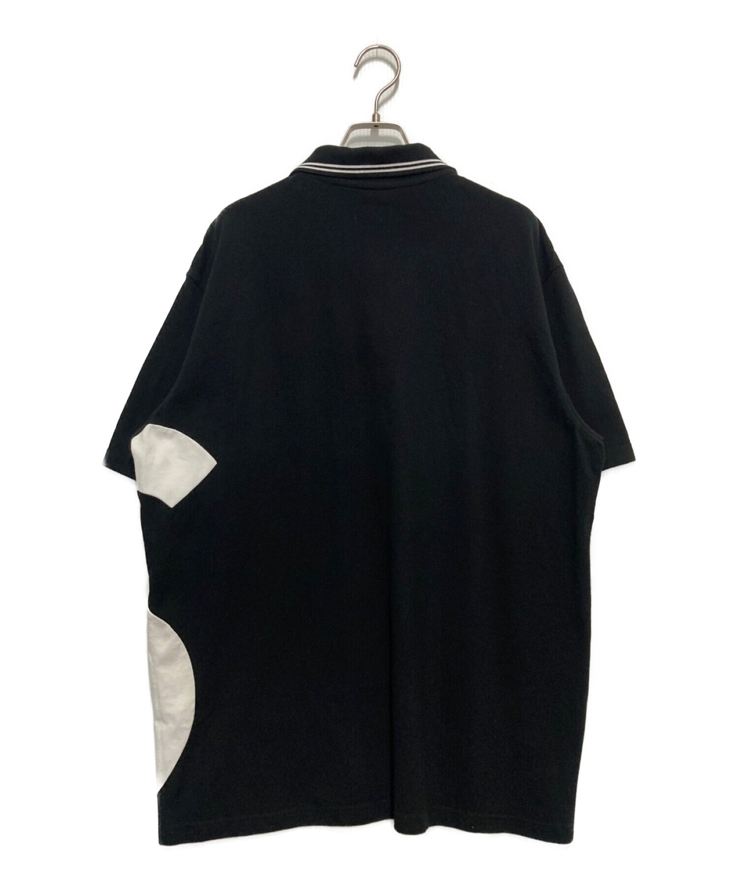 SUPREME (シュプリーム) S logo polo shirt ブラック サイズ:L