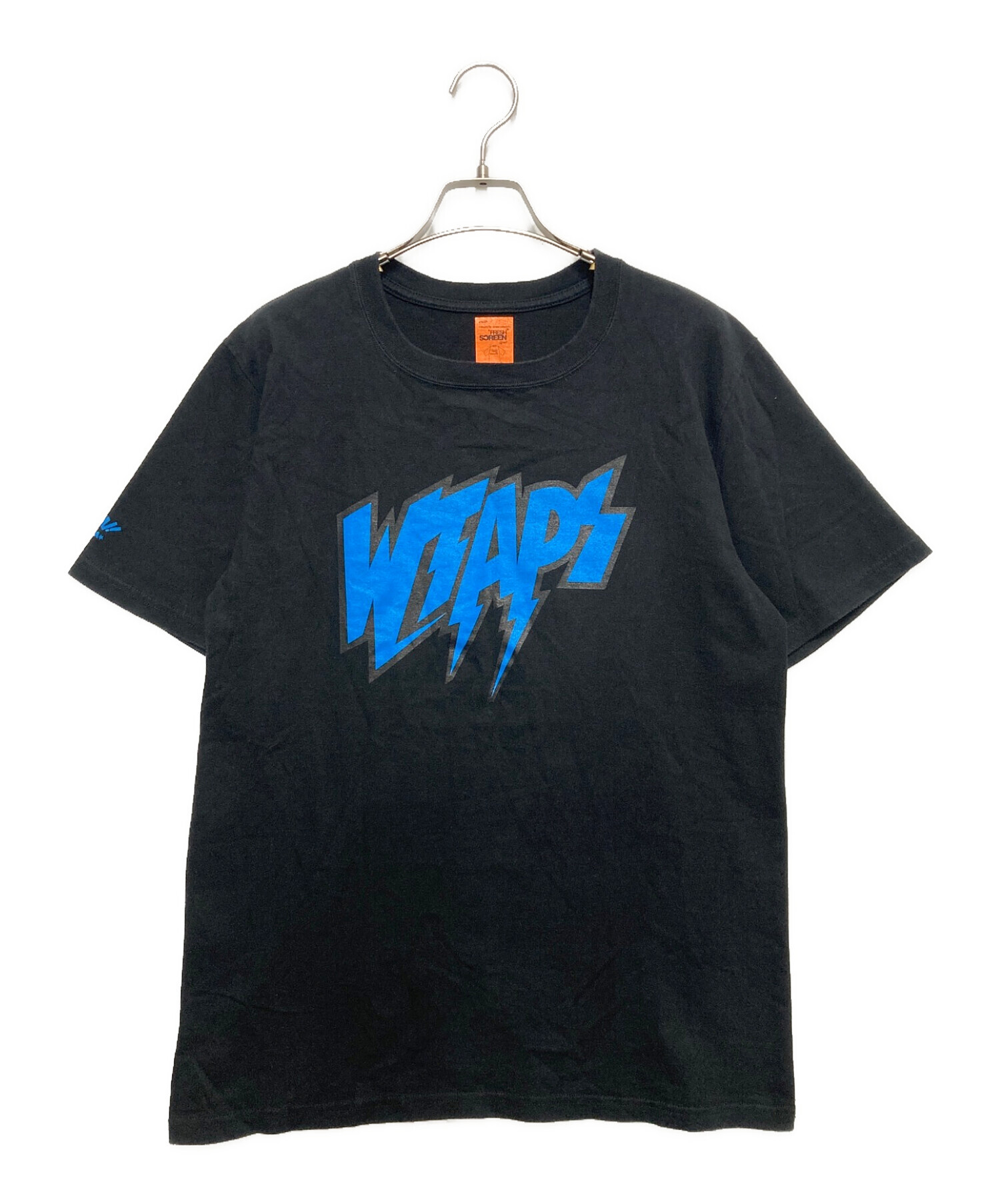 中古・古着通販】WTAPS (ダブルタップス) プリントTシャツ ブラック