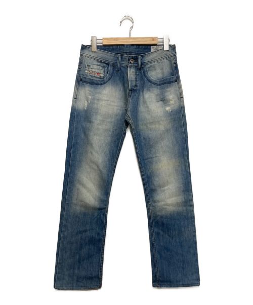 中古・古着通販】DIESEL (ディーゼル) ダメージ加工デニムパンツ インディゴ サイズ:SIZE 30｜ブランド・古着通販  トレファク公式【TREFAC FASHION】スマホサイト