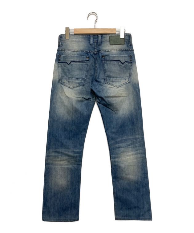 中古・古着通販】DIESEL (ディーゼル) ダメージ加工デニムパンツ インディゴ サイズ:SIZE 30｜ブランド・古着通販  トレファク公式【TREFAC FASHION】スマホサイト