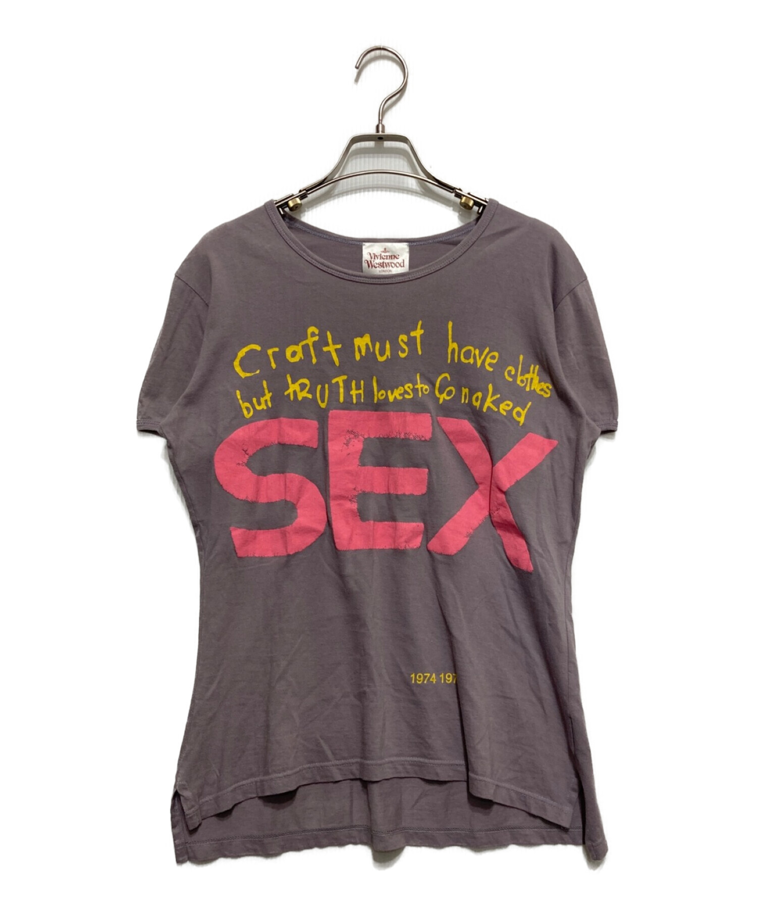 Vivienne Westwood SEX Tシャツ状態は画像をご覧ください