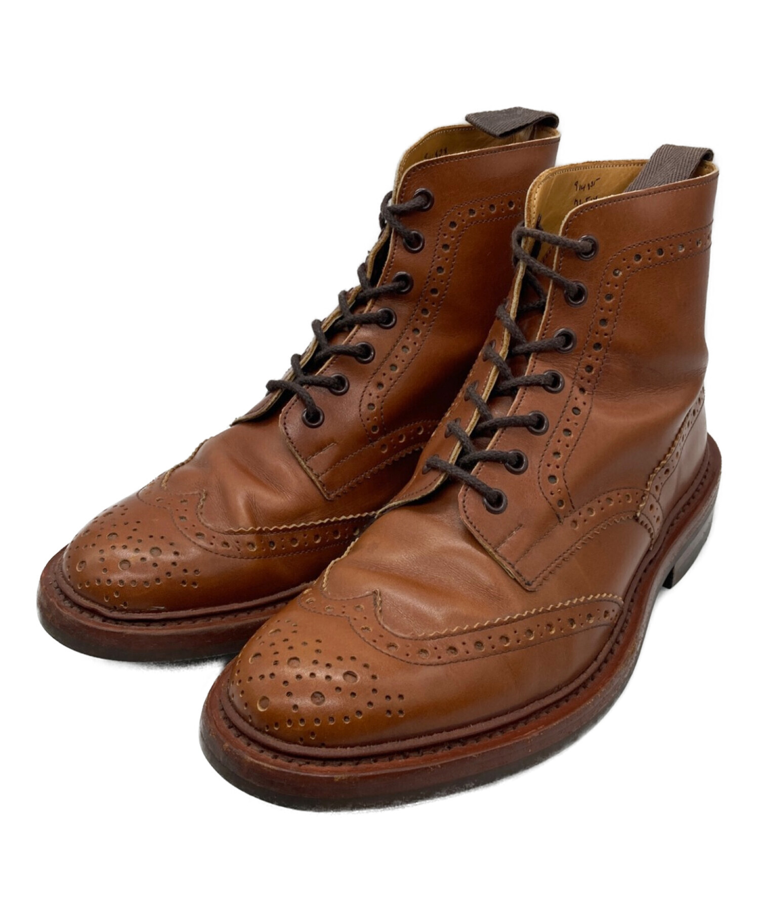 Tricker's (トリッカーズ) カントリーブーツ ブラウン サイズ:SIZE8