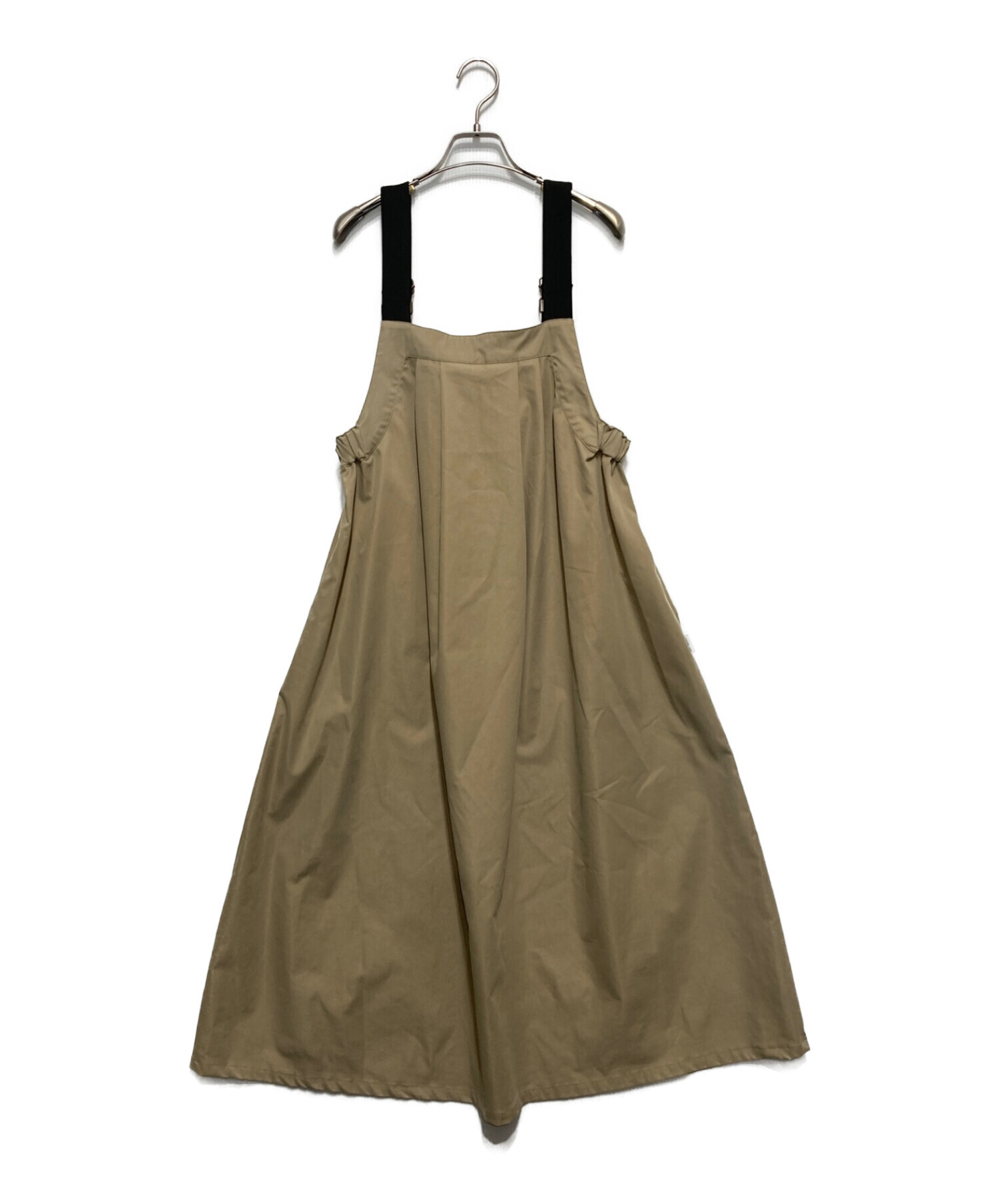 URBAN RESEARCH DOORS (アーバンリサーチ ドアーズ) add fabrics ワークジャンパースカート ベージュ サイズ:Ⅿ