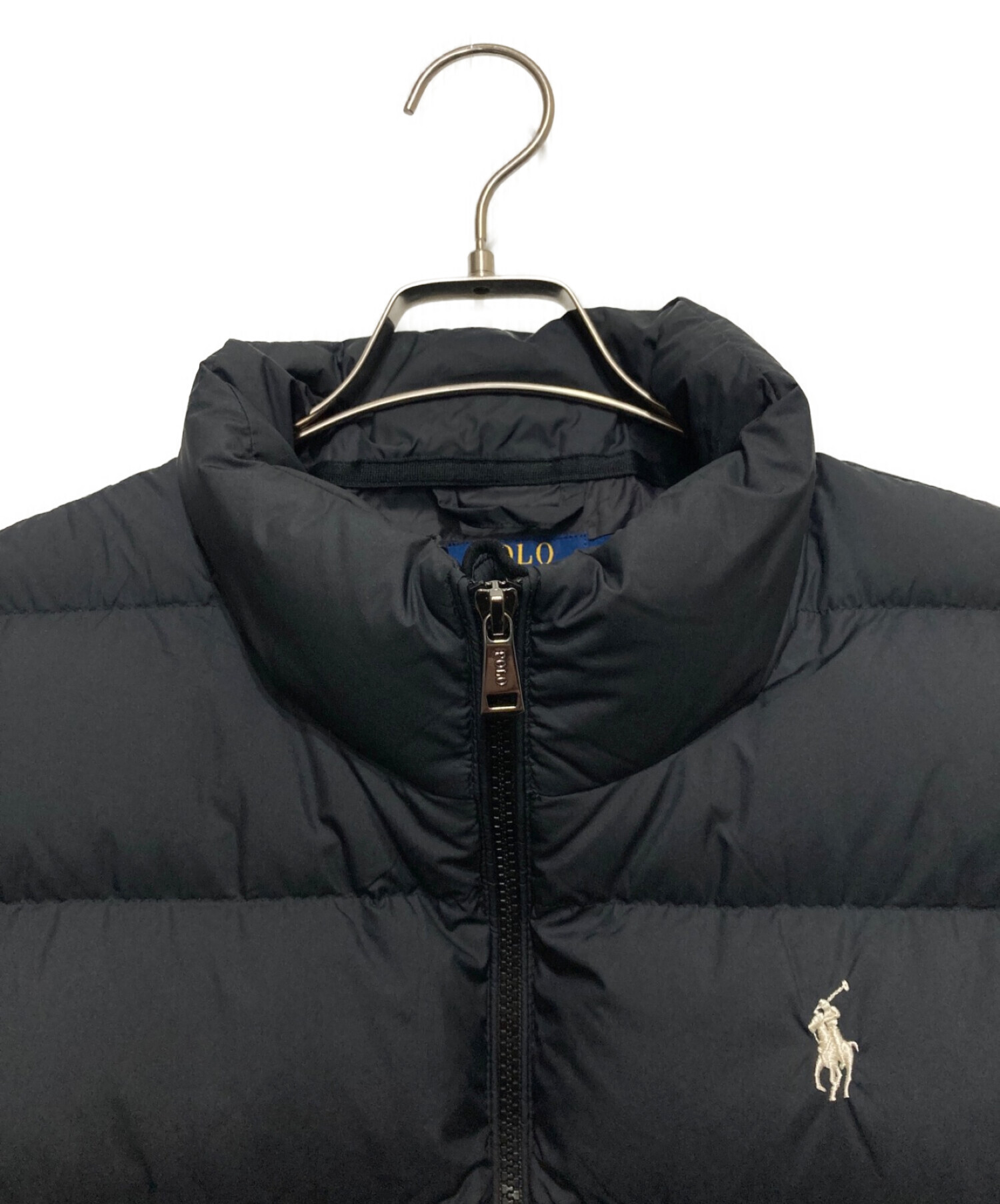 POLO RALPH LAUREN (ポロ・ラルフローレン) ダウンベスト ブラック サイズ:XL