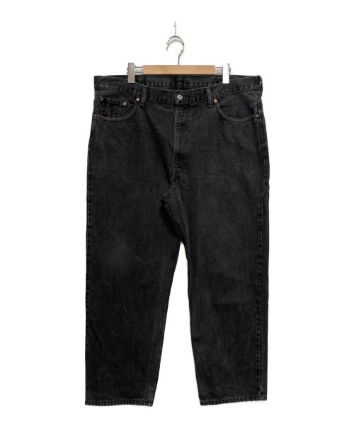 【中古・古着通販】LEVI'S (リーバイス) 550ブラック ワイド バギー