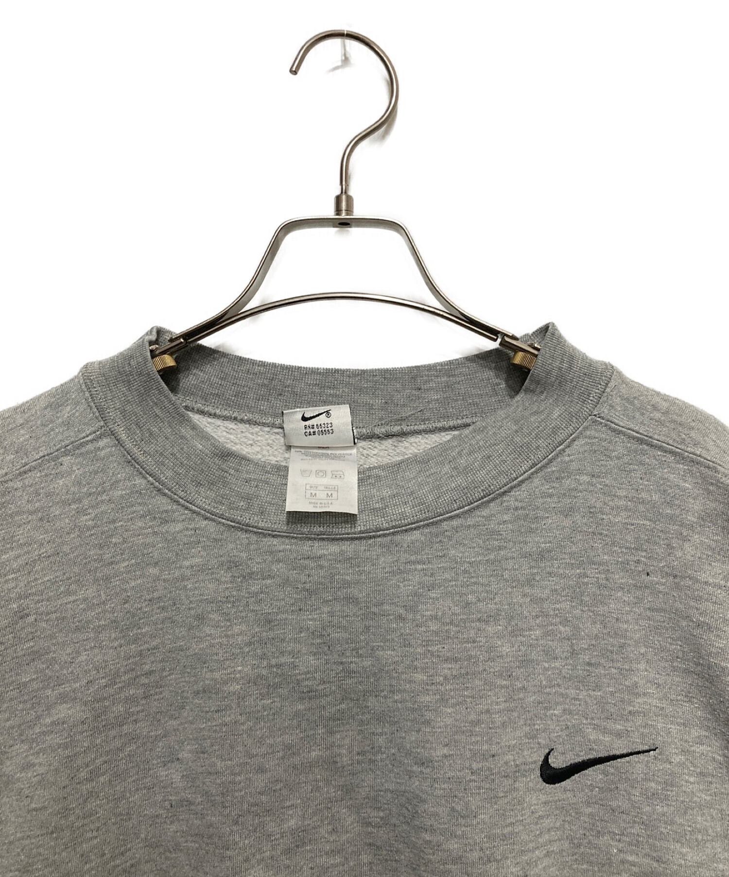 中古・古着通販】NIKE (ナイキ) スウェット グレー サイズ:Ⅿ