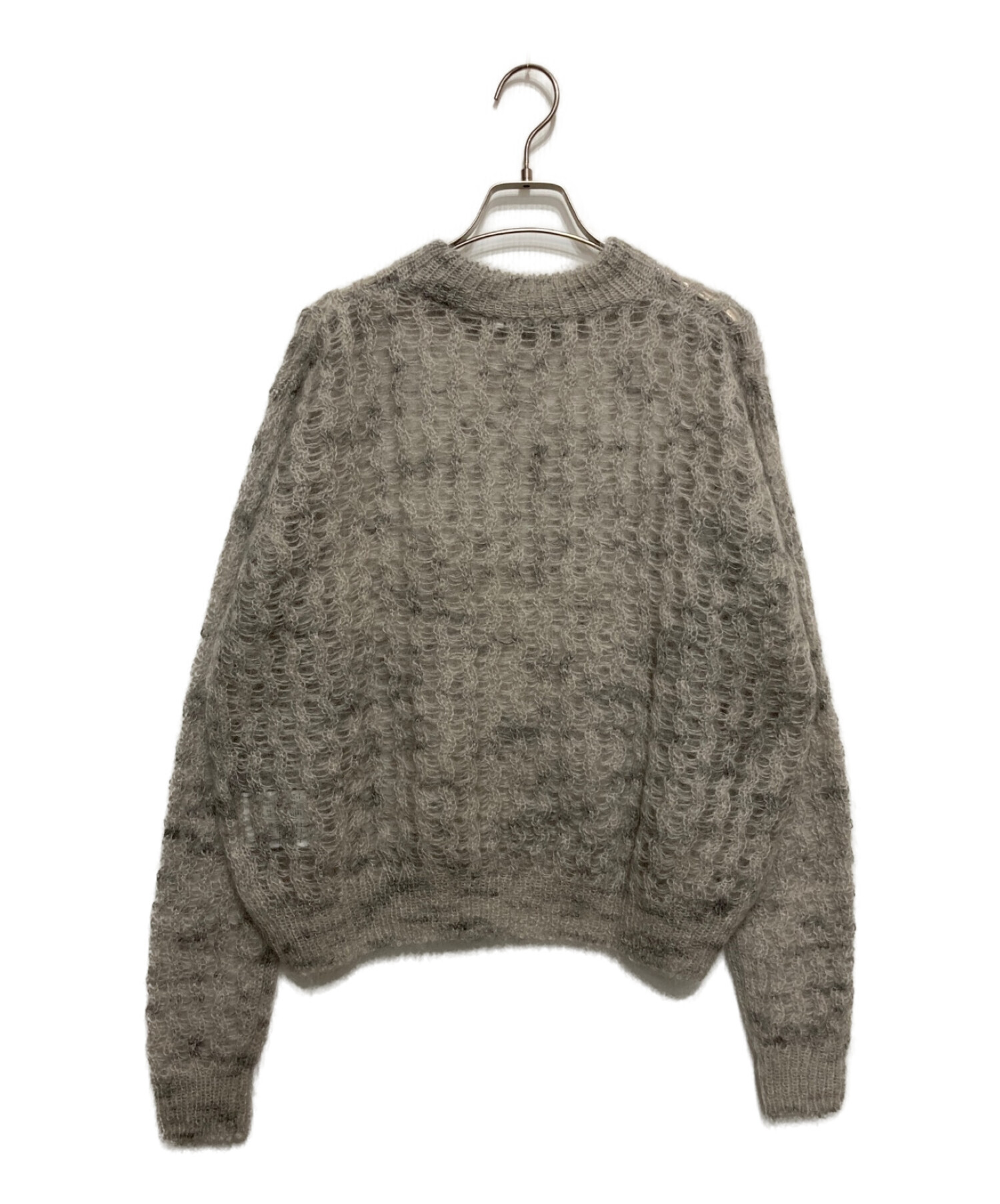 ACNE STUDIOS (アクネストゥディオス) Open Knit Sweater グレー サイズ:XXS