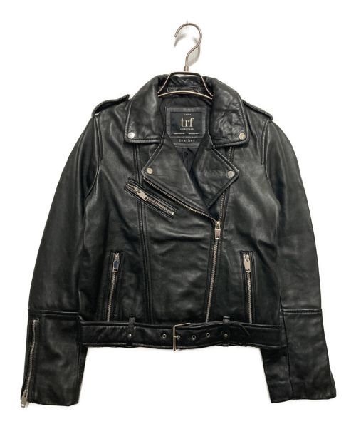 【中古・古着通販】ZARA (ザラ) レザーライダースジャケット