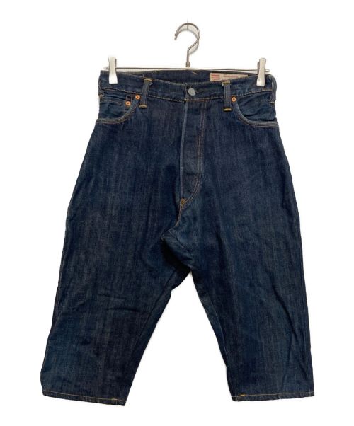 【中古・古着通販】EVISU (エビス) デニムハーフパンツ 2001 インディゴ サイズ:SIZE 91cm (W36)｜ブランド・古着通販  トレファク公式【TREFAC FASHION】スマホサイト