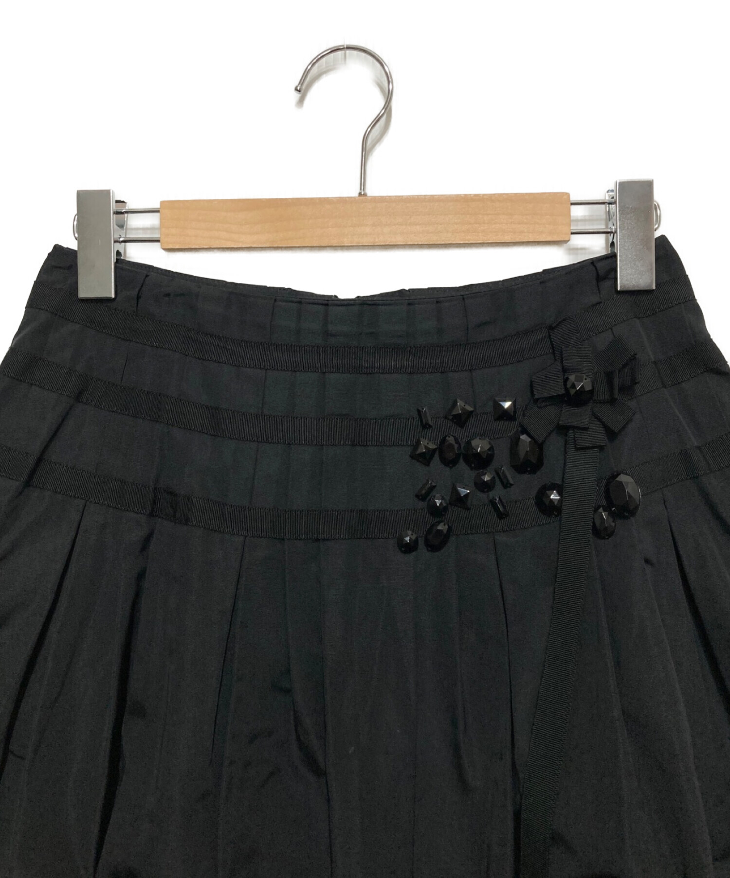 FOXEY BOUTIQUE (フォクシー ブティック) スカート ブラック サイズ:SIZE40
